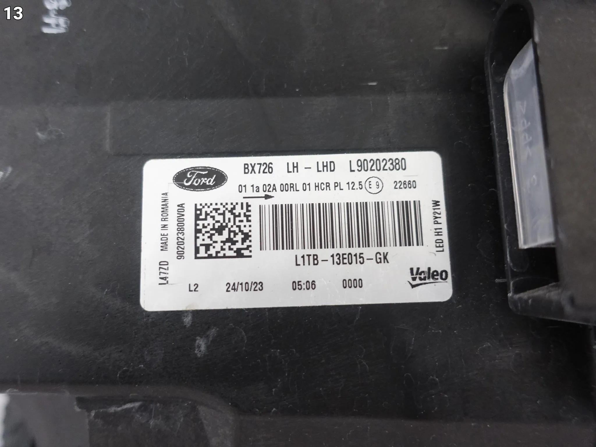FORD PUMA II 2 MK2 BX726 ST 19-24 LAMPA FULL LED + H1 LEWA PRZÓD CZARNA EU c1b0c11dfe97ecd45276134959fc7b9f