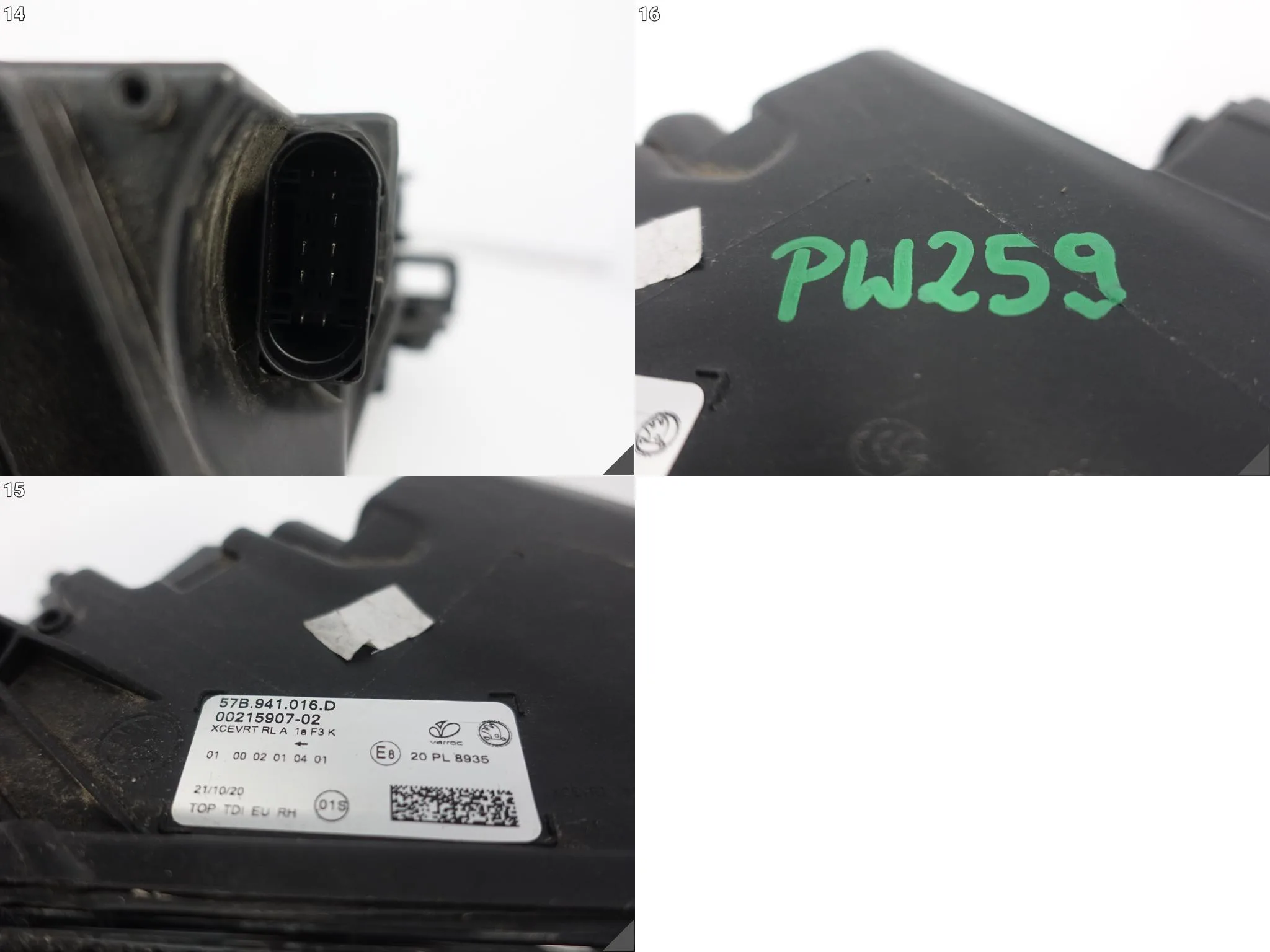 SKODA KAROQ 57B 17-21 LAMPA HEADLIGHT FULL LED PRAWA PRZÓD EUROPA c1f2dcff49e0c2a10e7cd6101137d03a