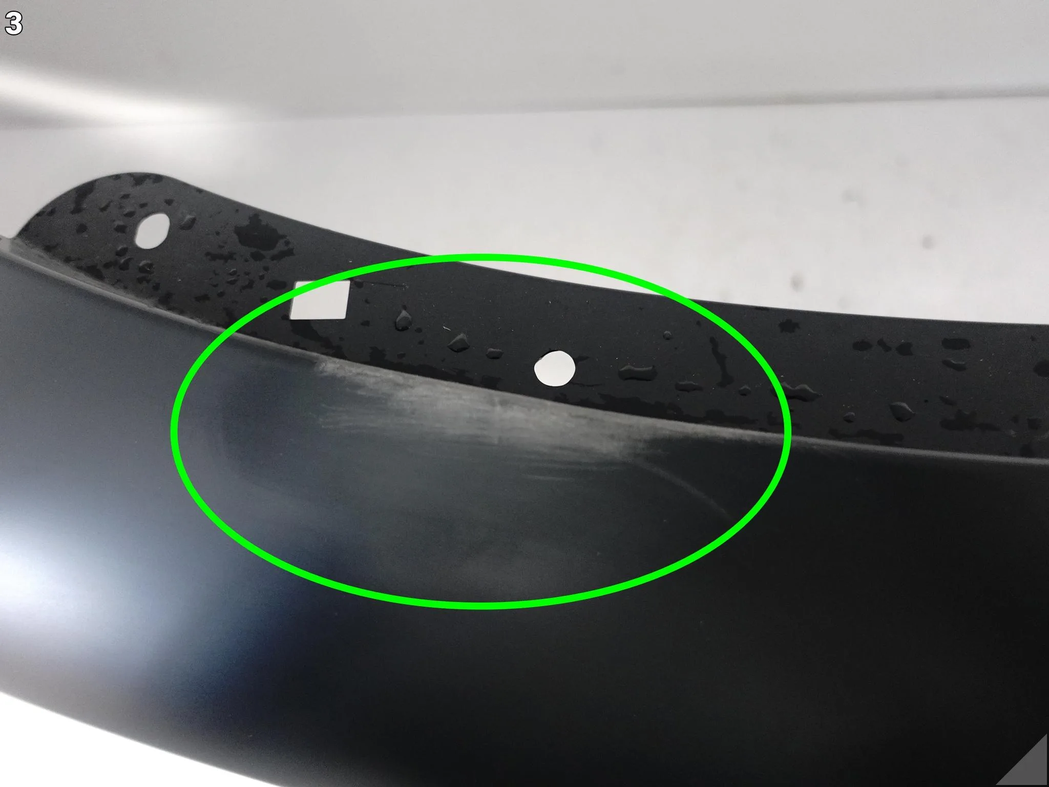 TESLA MODEL 3 III 17-23 ZDERZAK BUMPER + MOCOWANIA HALOGENÓW (6xPDC) 48b9c7e65e427da2036b0cdaacded3b3