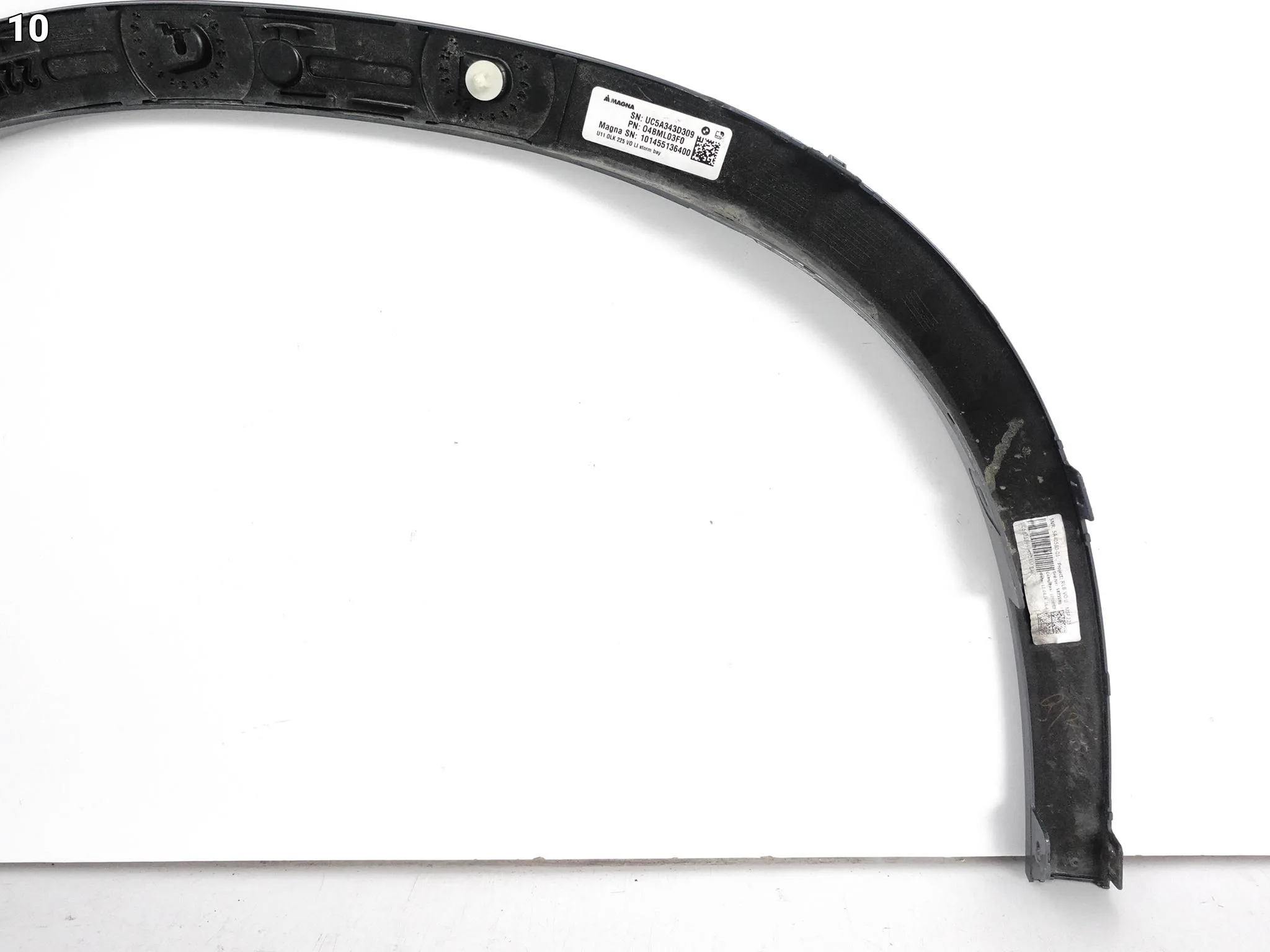 BMW X1 U11 M-PAKIET MSP 225 22- LISTWA NAKŁADKA NA BŁOTNIK PRZÓD LEWA STORM ffceb68cd78726ce212b5cbb90109069