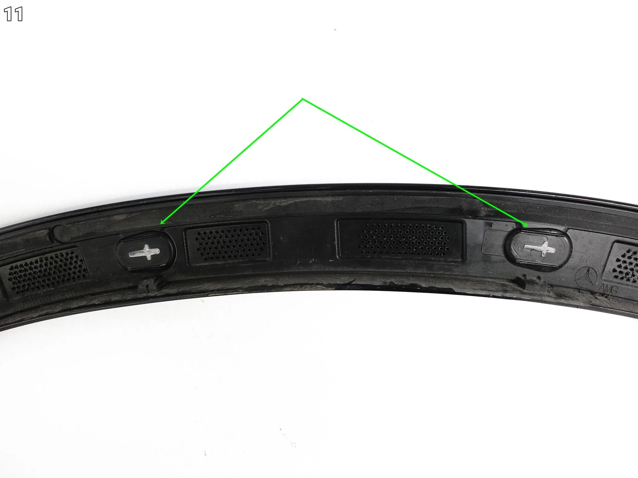 MERCEDES GLC II 2 X254 AMG 22- LISTWA NAKŁADKA NA BŁOTNIK PRZÓD LEWA 5bcbe82afaeb107e29f9b9d46f85997a