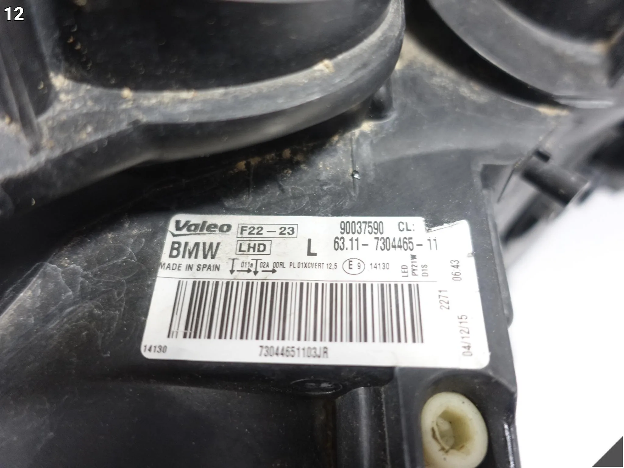 BMW 2 F22 F23 M2 F87 13-17 LAMPA XENON + LED SKRĘTNA LEWA PRZÓD EUROPA bb00bc609c4760a593af1c16449a7162
