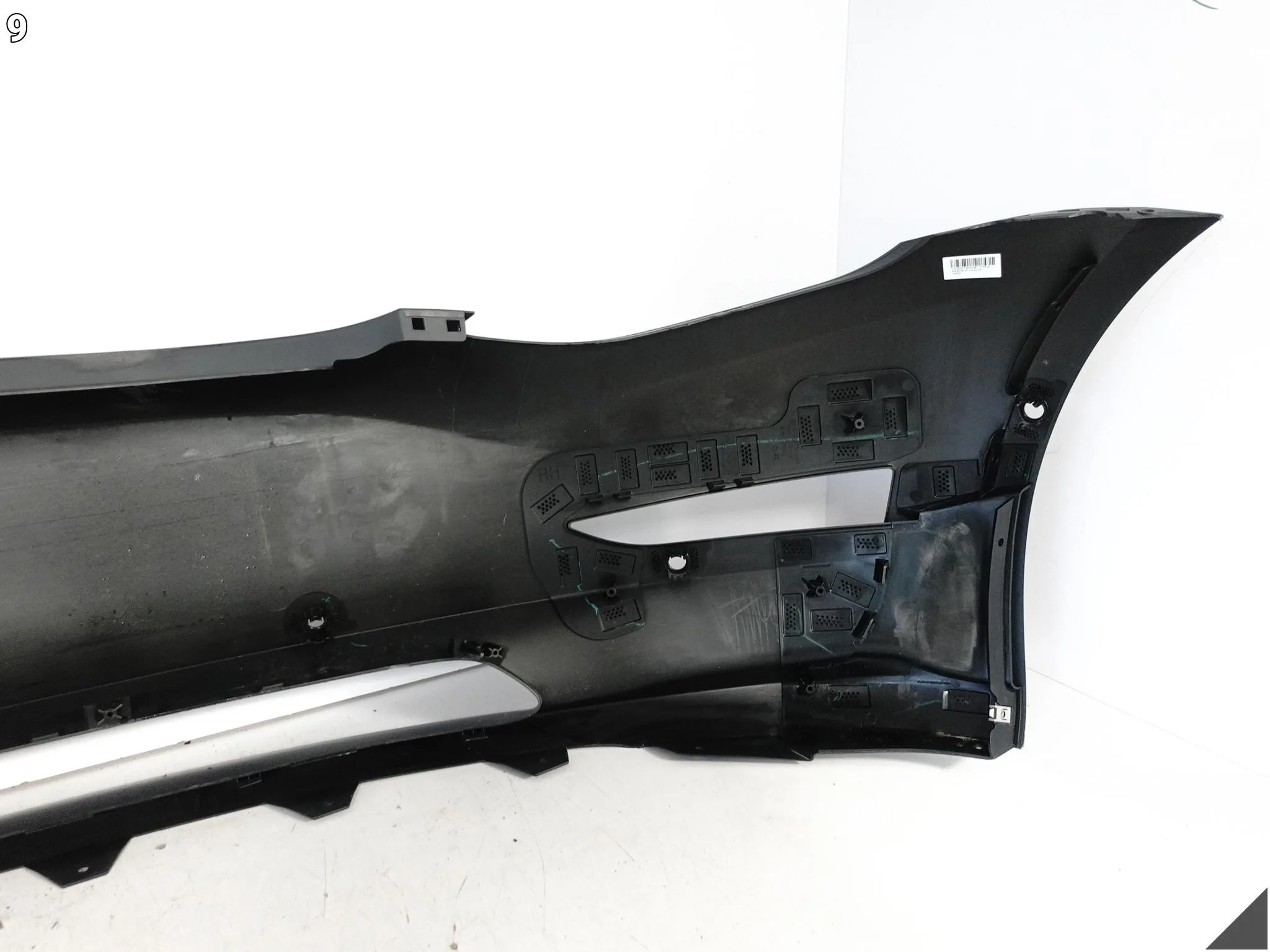 TESLA MODEL 3 III 17-23 ZDERZAK BUMPER + MOCOWANIA HALOGENÓW (6xPDC) 35db98cbb31fa8e5ce611488cf0178be