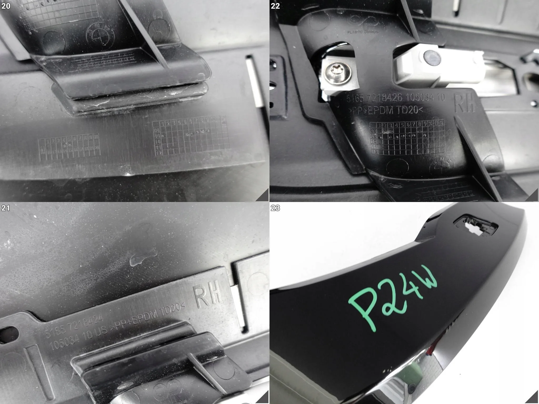BMW X6 X6M E71 E71M M-POWER BŁOTNIK PRAWY PRZÓD BLACK SAPPHIRE USZKODZONY be29bdfc197b4232900f6a4ee8e1b50a