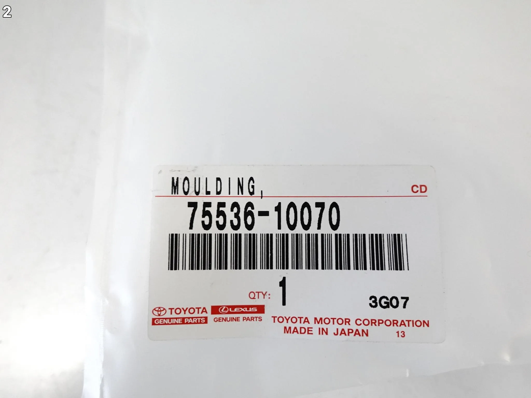 TOYOTA C-HR CHR 16-23 LISTWA USZCZELKA SZYBY PRZEDNIEJ LEWA 75536-10070 738863029b848ec6cd2e2640a64ead92