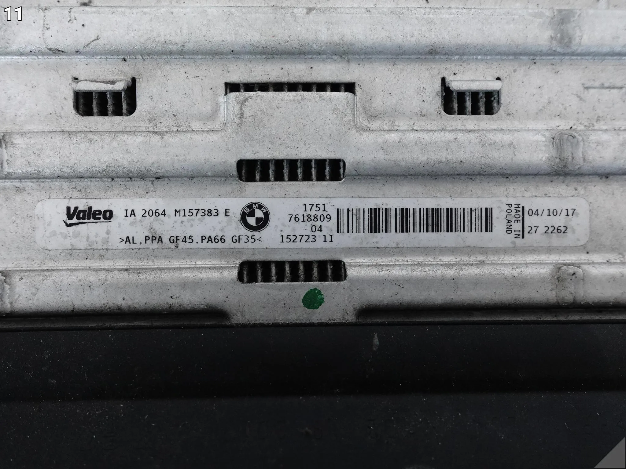 BMW F20 F21 F22 F30 F31 F32 F33 F34 F36 INTERCOOLER CHŁODNICA POWIETRZA ea2e1a1ef82778a6d187a32e22cfbd1e