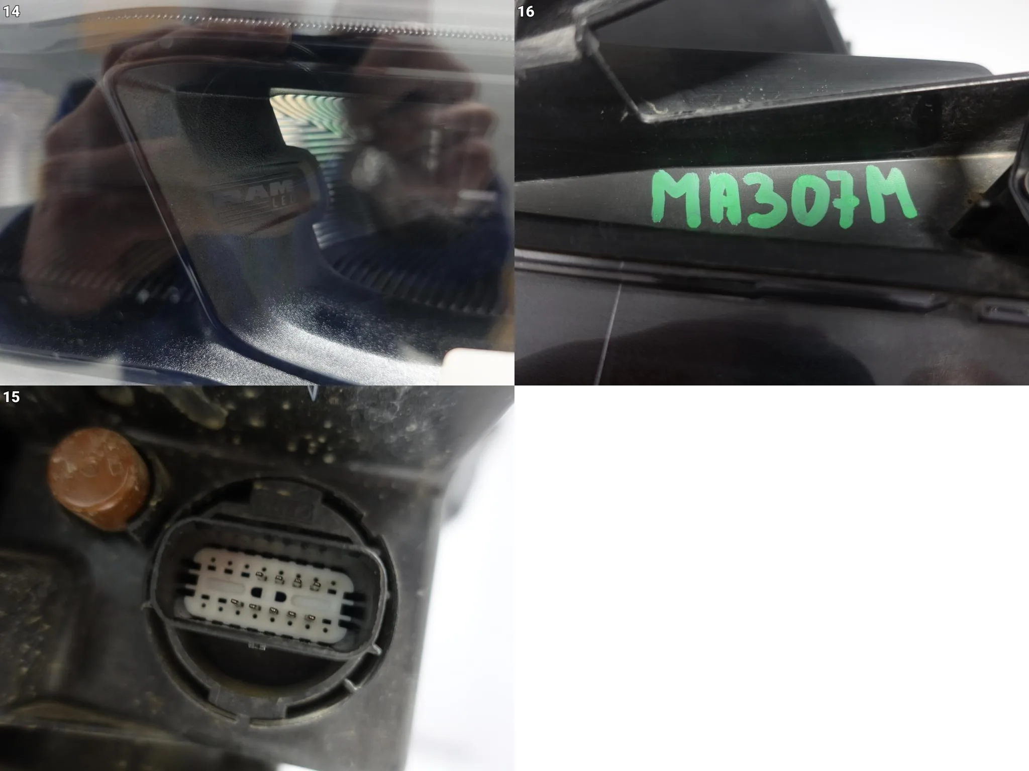DODGE RAM V 5 1500 DT 19- LAMPA FULL LED MID BLACK CIEMNA LEWA PRZÓD USA 2853bbc4212c6fa46f4a5a97eb5c14e7