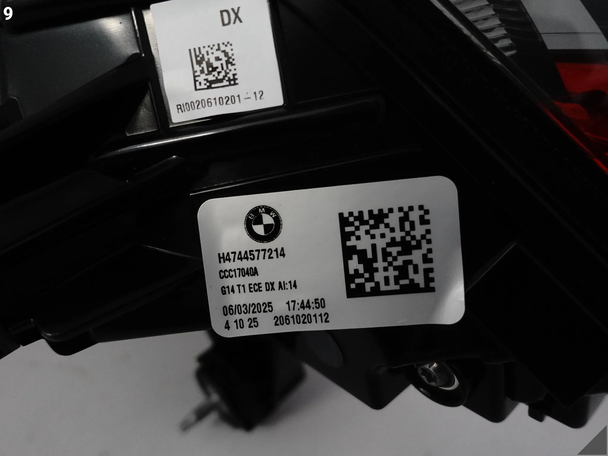 BMW M8 F91 F92 F93 8 G14 G15 G16 18- LAMPA LED W BŁOTNIK TYŁ PRAWA EU 0f7060a3065c09a5b3a4ca8426cc2ea7