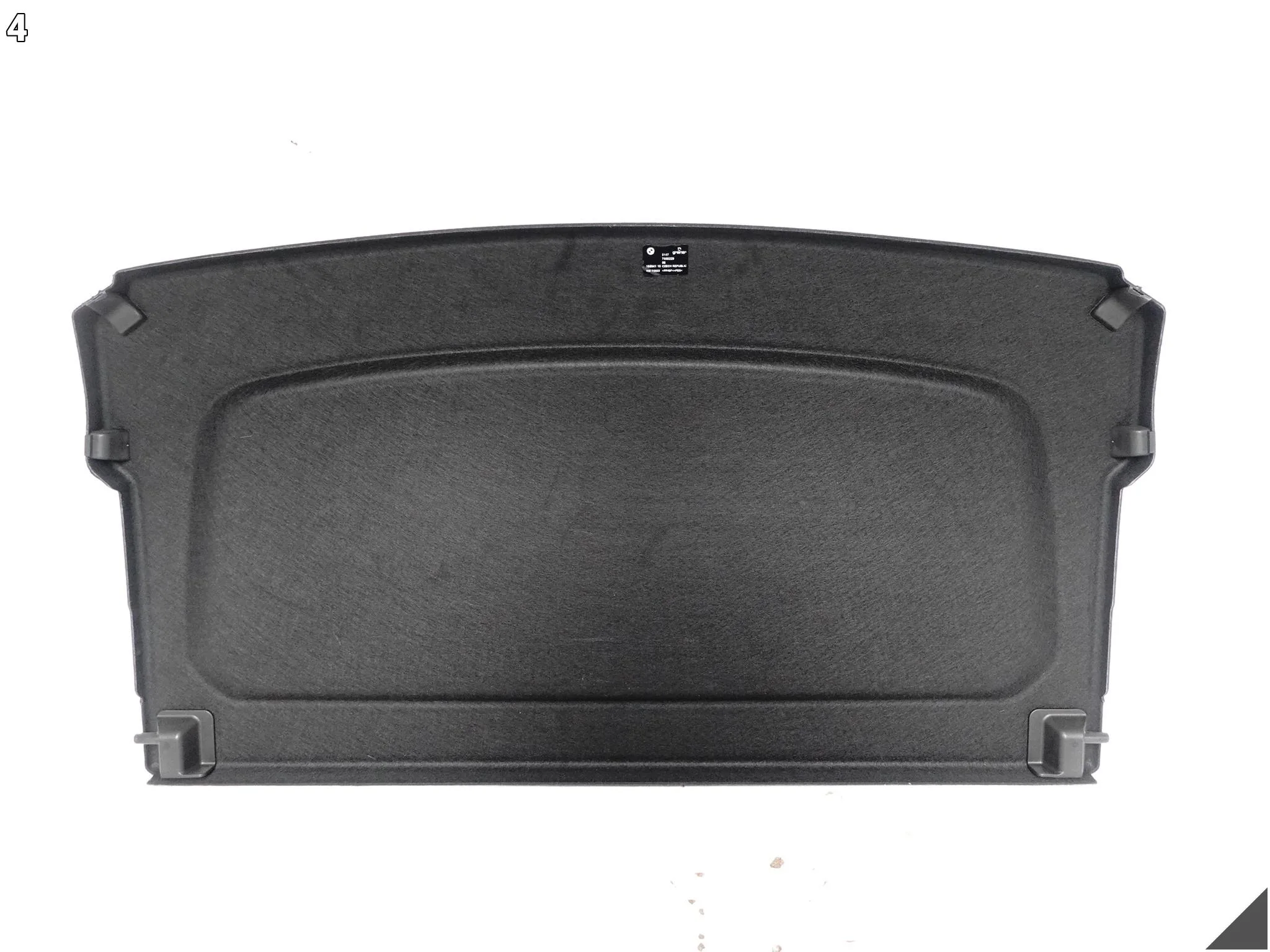 BMW 1 F40 19-24 PÓŁKA OSŁONA POKRYWA BAGAŻNIKA TYŁ DEMONTAŻ ORG d349104efd74f0c26b178cf498fb7b69