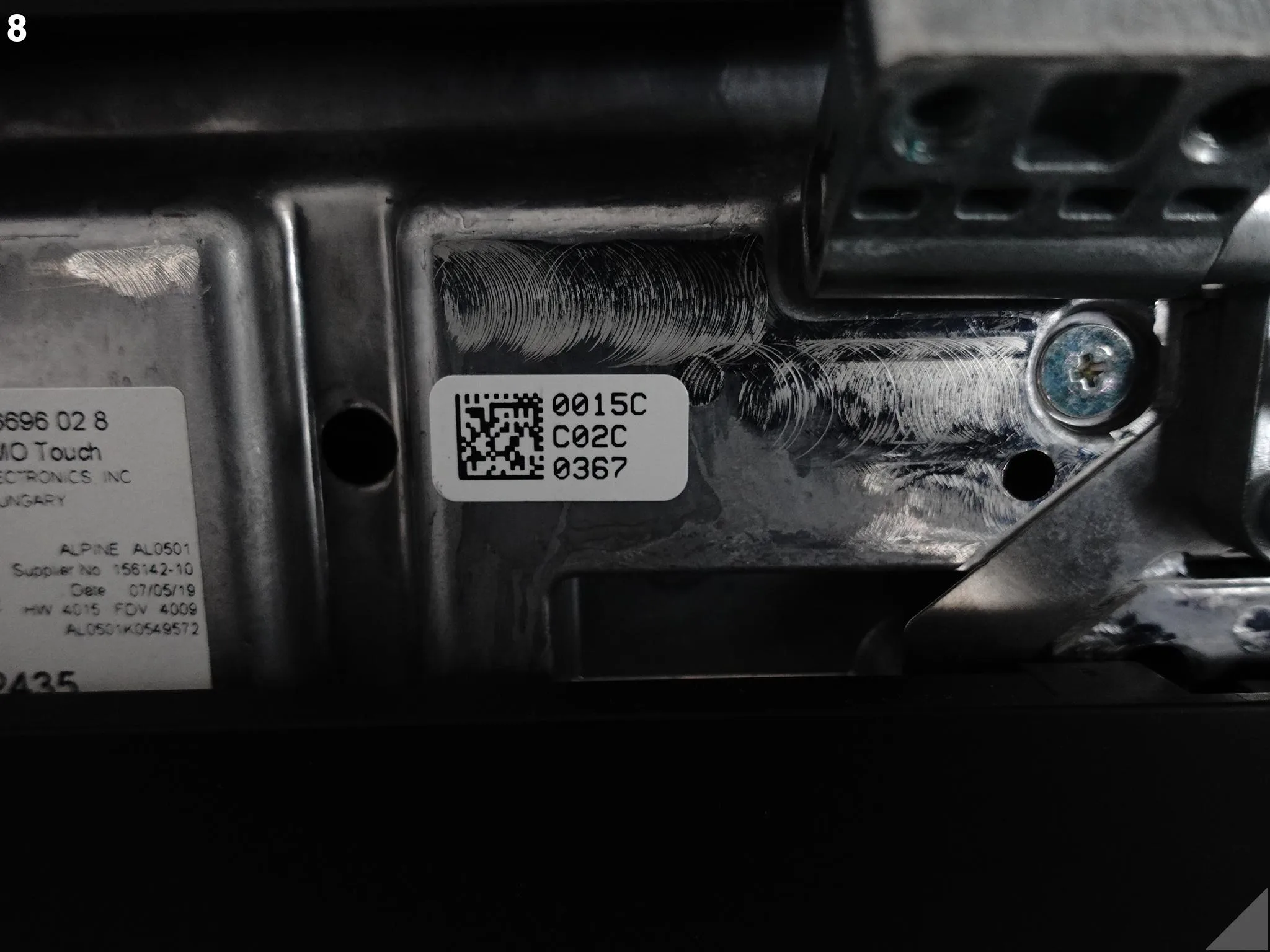 BMW 7 G12 G11 M5 F90 X5 G05 X6 G06 WYŚWIETLACZ DOTYKOWY 10,2″ FOTEL PRZÓD d1d556e992898acfd8cd3554a5f11f86