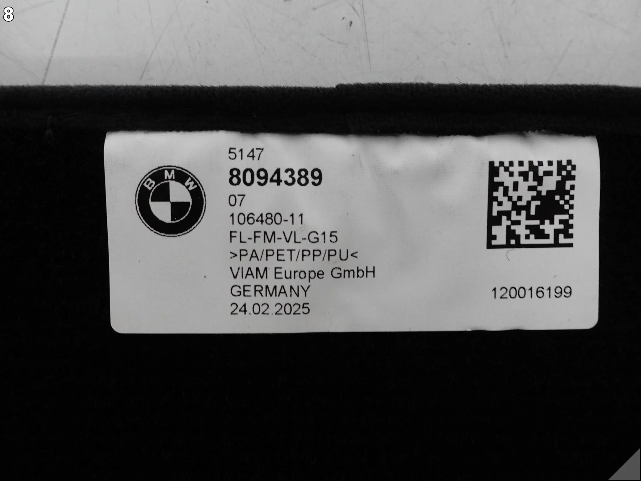 BMW M8 F91 F92 8 G14 G15 M 18- KOMPLET DYWANIKÓW WYKŁADZINA PRZÓD TYŁ fb0499aaaa9c87eecef674ff04c3f3da
