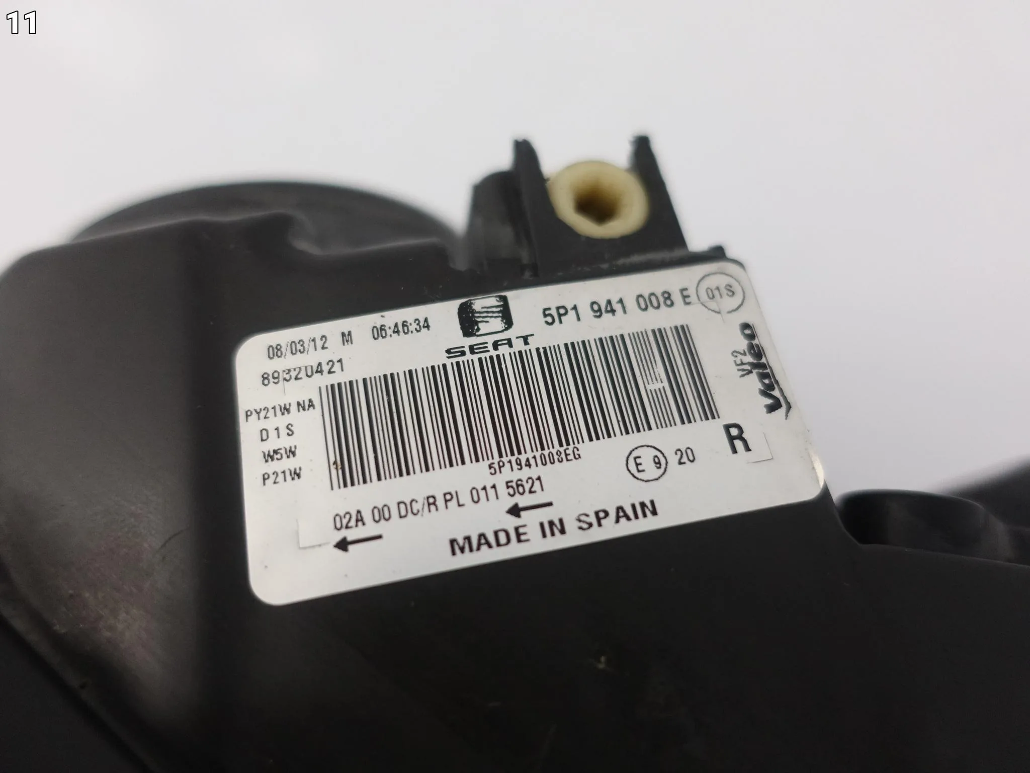 SEAT LEON II 2 CUPRA 5P1 1P1 09-12 LIFT ALTEA LAMPA XENON SKRĘTNY PRAWA EU 602ea615d8e71dd1b9ac629f4720ca02