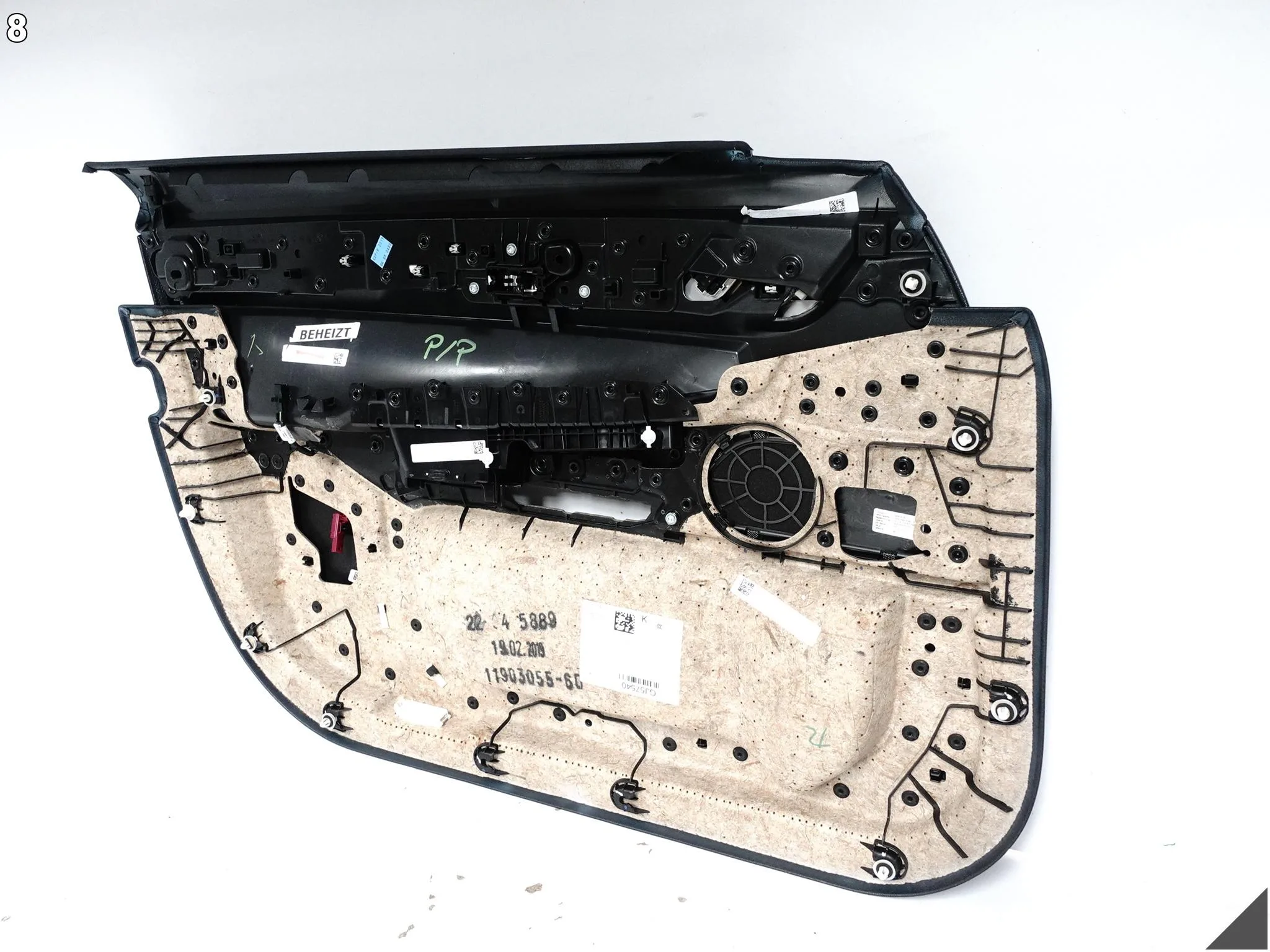 BMW 7 G12 19-22 TAPICERKA SKÓRA DEKOR KLAMKA PRZEŁĄCZNIKI DRZWI PRZÓD R 1f3a2716142145ef9230f77df6132cd9
