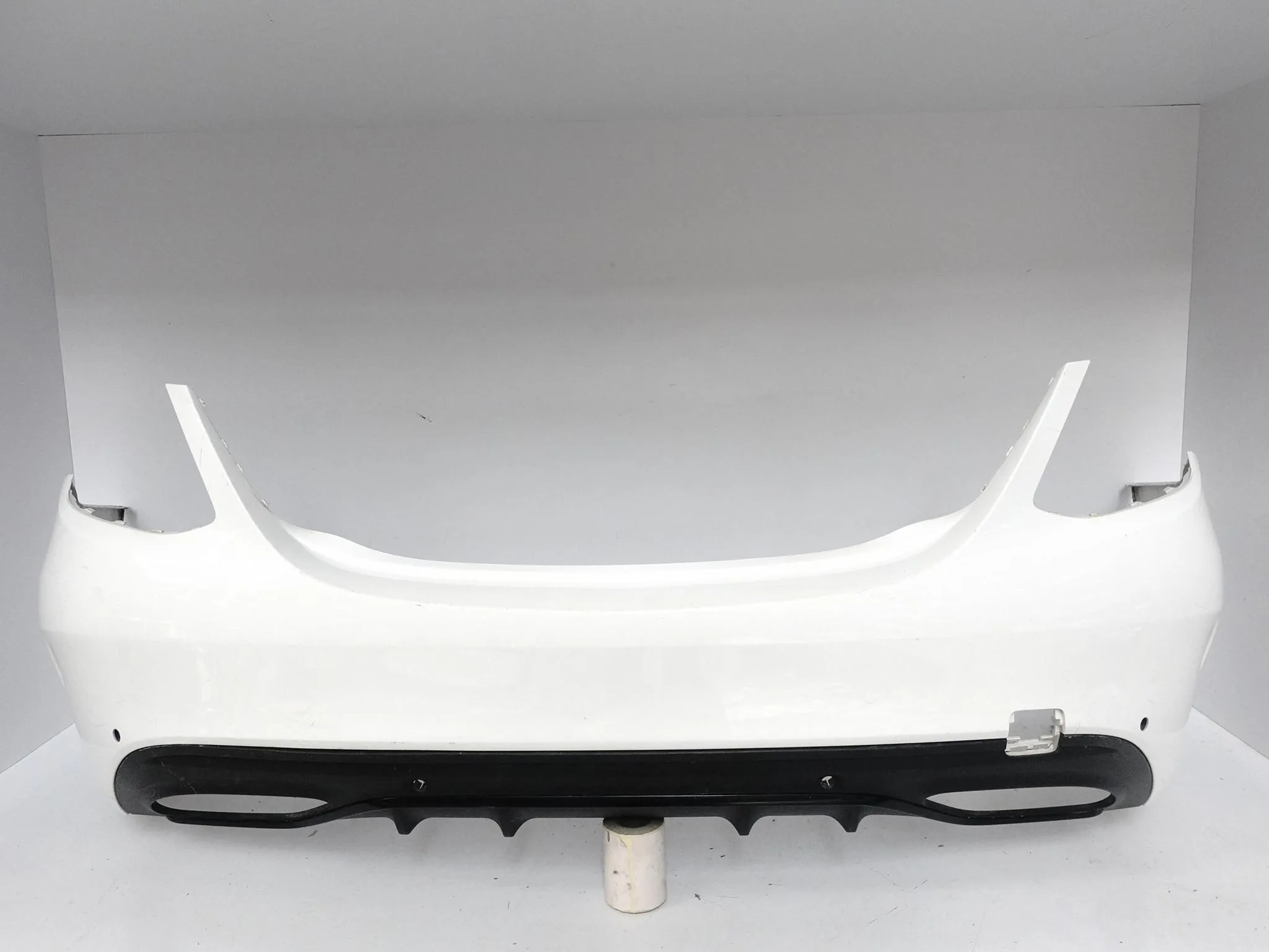 MERCEDES C-KLASA W205 AMG SEDAN LIFT MOPF 18-21 ZDERZAK SPOILER TYŁ (PDC) 102c2262555e1c8a2f7257f6d9d286ff