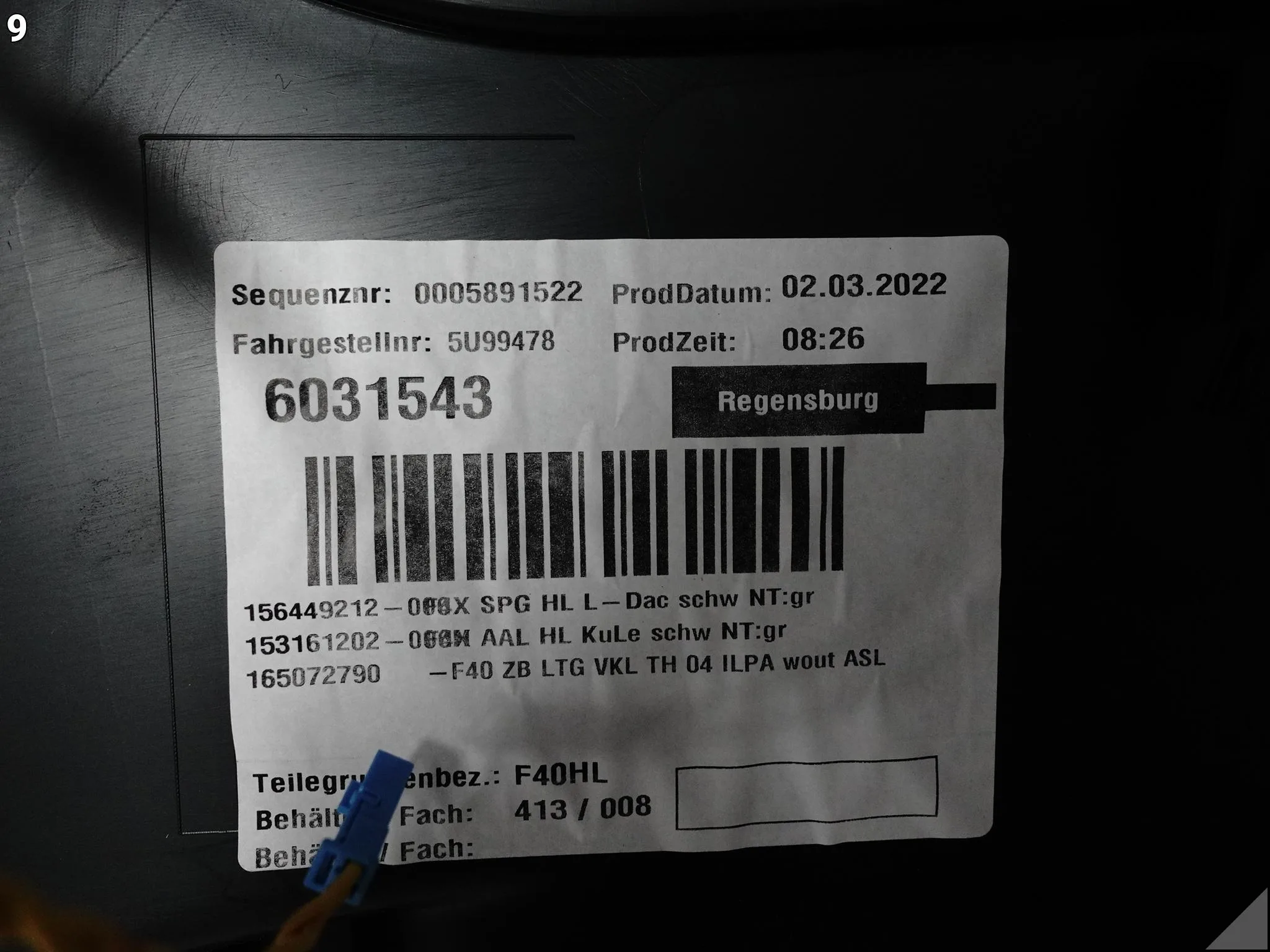 BMW 1 F40 19-24 TAPICERKA POSZYCIE + KLAMKA GŁOŚNIK DRZWI TYŁ LEWA SKÓRA 46a9109c929869f30c6de6f8d1c6b044