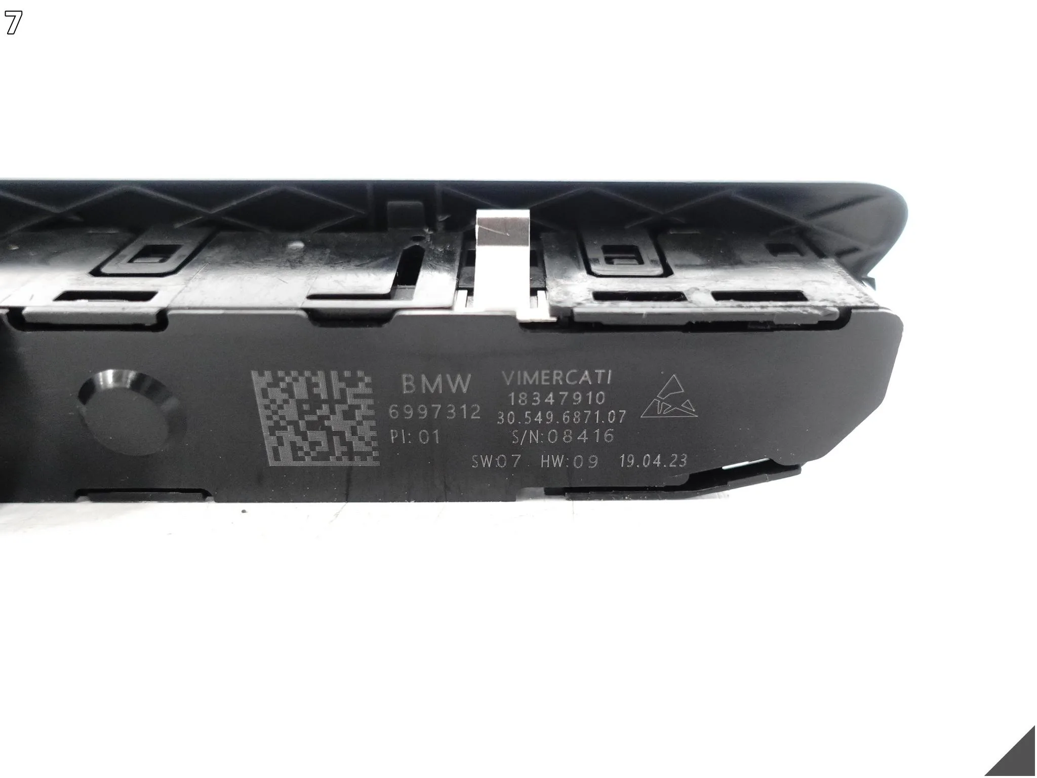 BMW 7 G12 G11 15-22 PANEL STEROWNIA FOTELA PAMIĘCI BOCZEK DRZWI PRZÓD R 60ad957e5f95ddfceb35461f4cc65b78