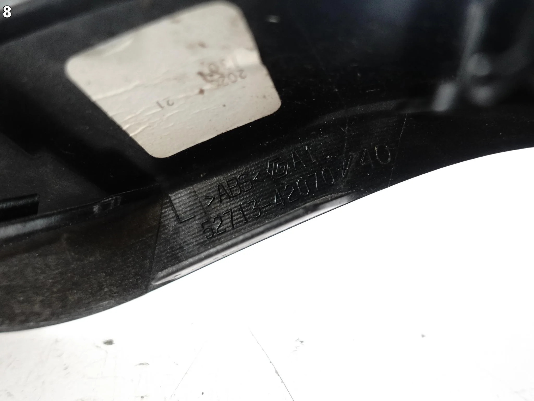 TOYOTA RAV4 V 5 XA50 PRIME 21-25 LIFT SPOILER LISTWA ZDERZAKA LEWA PRZÓD 1c1349df51e09b3e62c3f7d90f3f90ac