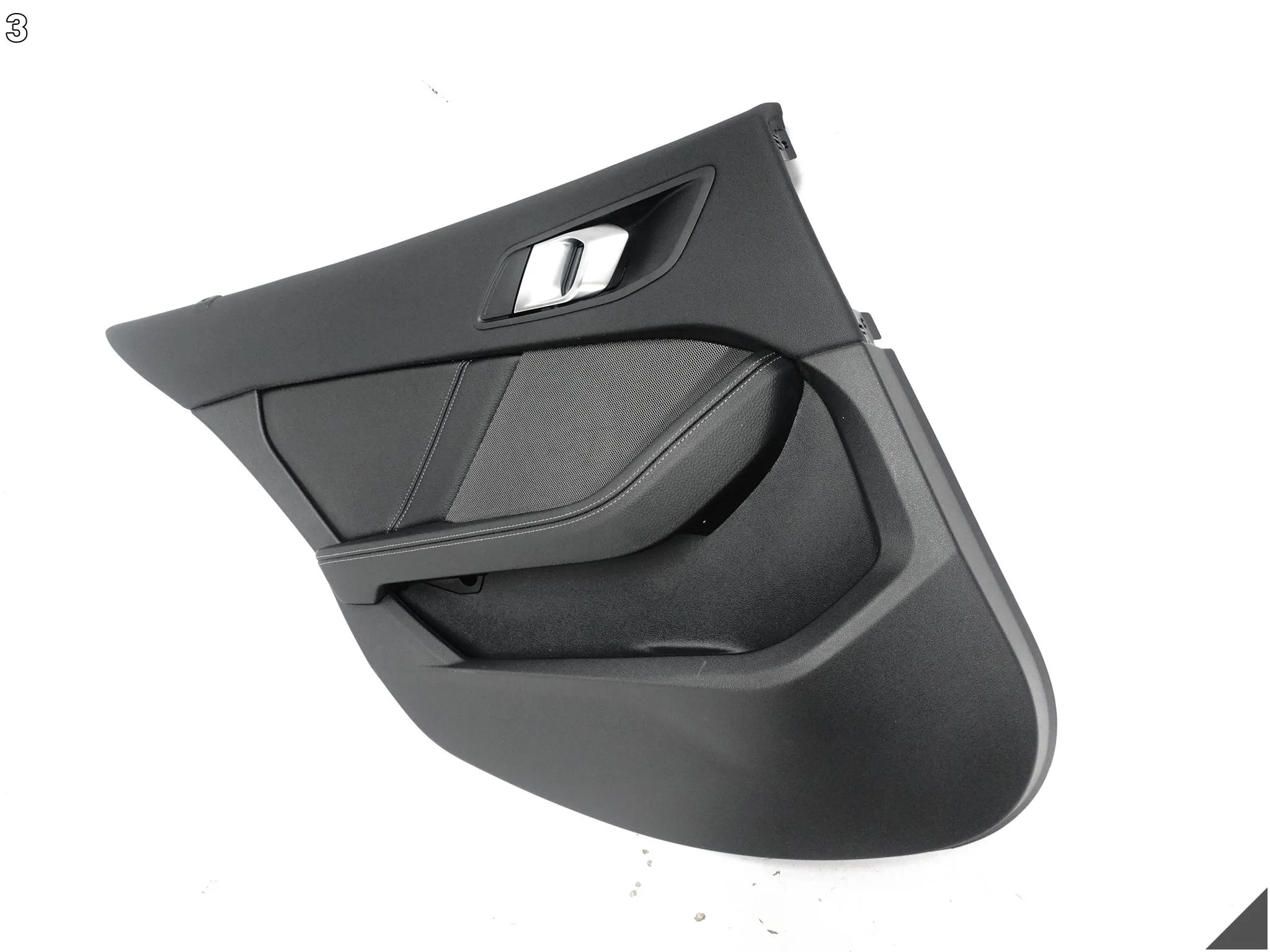 BMW 1 F40 19-24 TAPICERKA POSZYCIE + KLAMKA GŁOŚNIK DRZWI TYŁ LEWA SKÓRA caa99073421d1a250f69307d0a54aeba