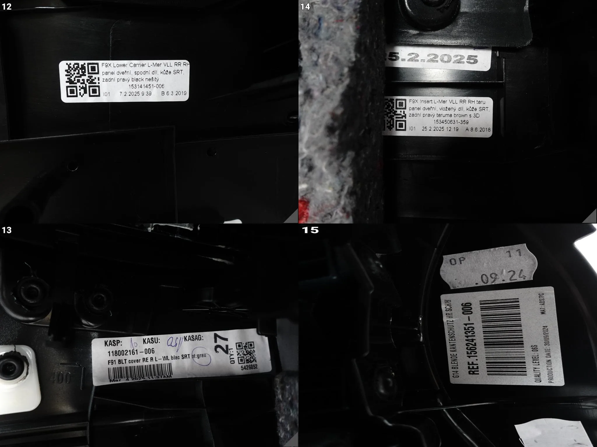 BMW M8 F91 8 G14 CABRIO 18- BOCZEK TAPICERKA TYŁ PRAWY SKÓRA + OSŁONA B&W 8b7062a089ce3ba916420afc73c422ee
