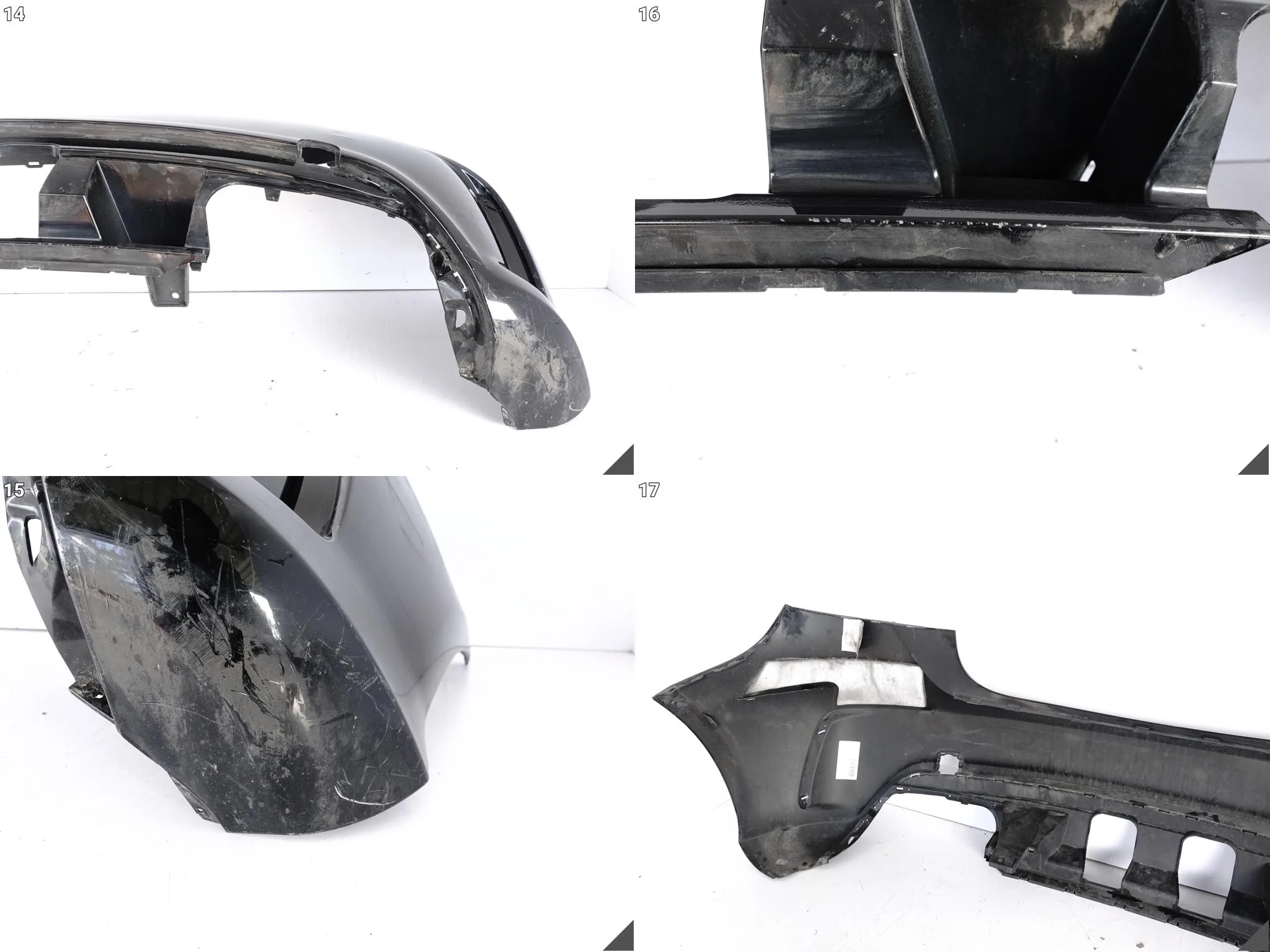 MERCEDES A-KLASA A45 W176 45 AMG 12-18 LIFT ZDERZAK BUMPER TYŁ 9fd6aeb57bb052946892787561a5d286