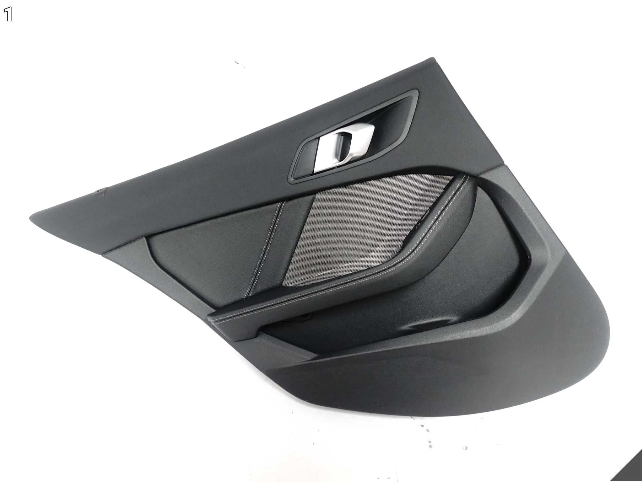 BMW 1 F40 19-24 TAPICERKA POSZYCIE + KLAMKA GŁOŚNIK DRZWI TYŁ LEWA SKÓRA 7293796154ea0865903104695395d229