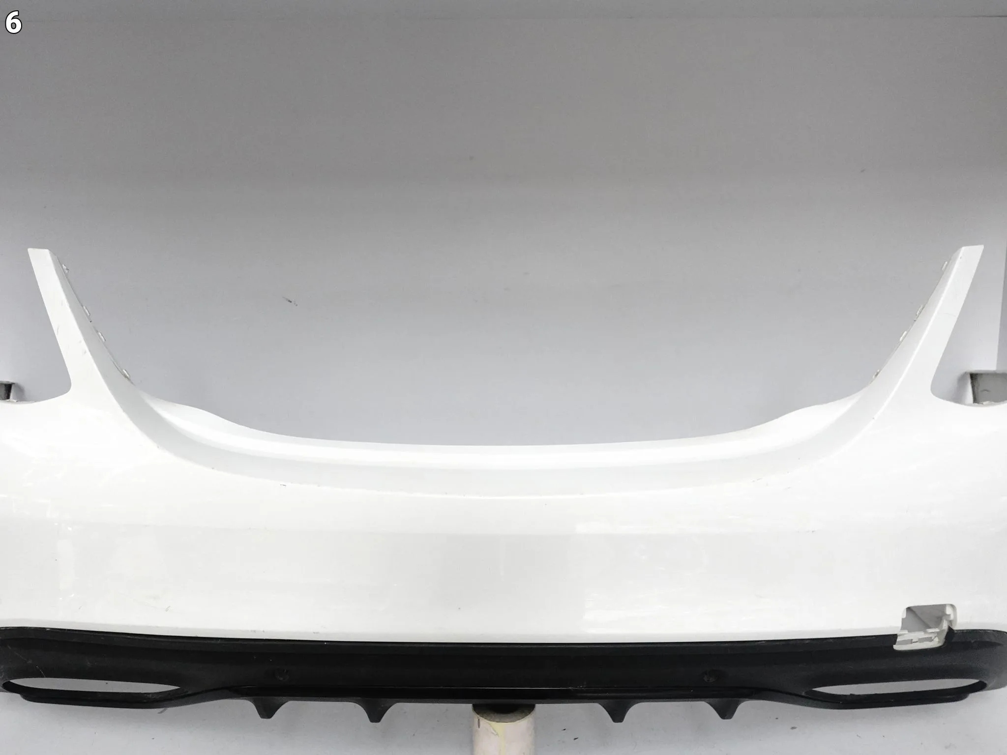 MERCEDES C-KLASA W205 AMG SEDAN LIFT MOPF 18-21 ZDERZAK SPOILER TYŁ (PDC) ee256e79620e047c73b1e9dab31a398b