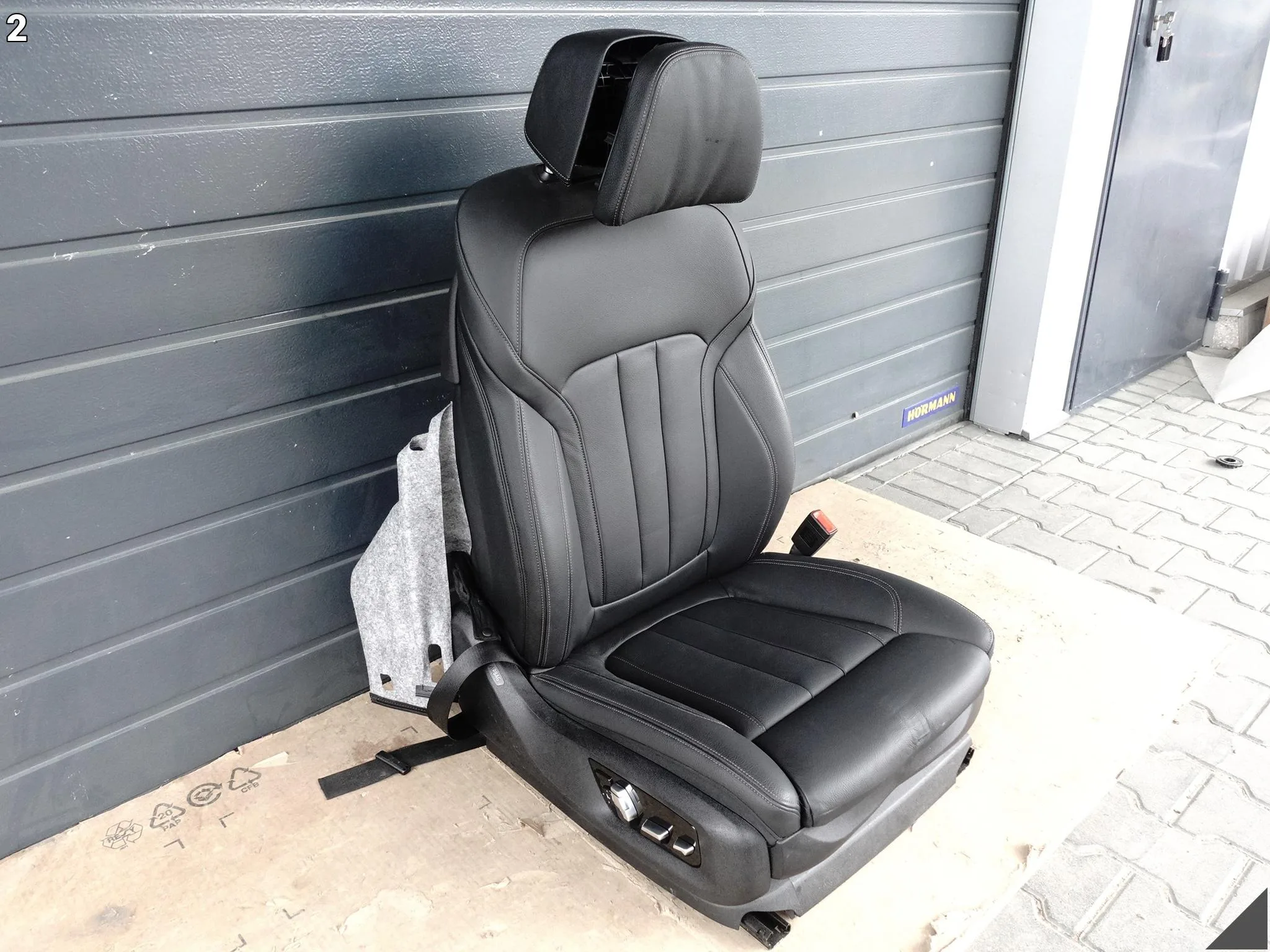 BMW 7 G12 LCI 19-22 FOTEL SKÓRA DAKOTA SCHWARZ MASAŻ GRZANIE PRZÓD PRAWY 5740278059f941fed364c98fa125c7a5