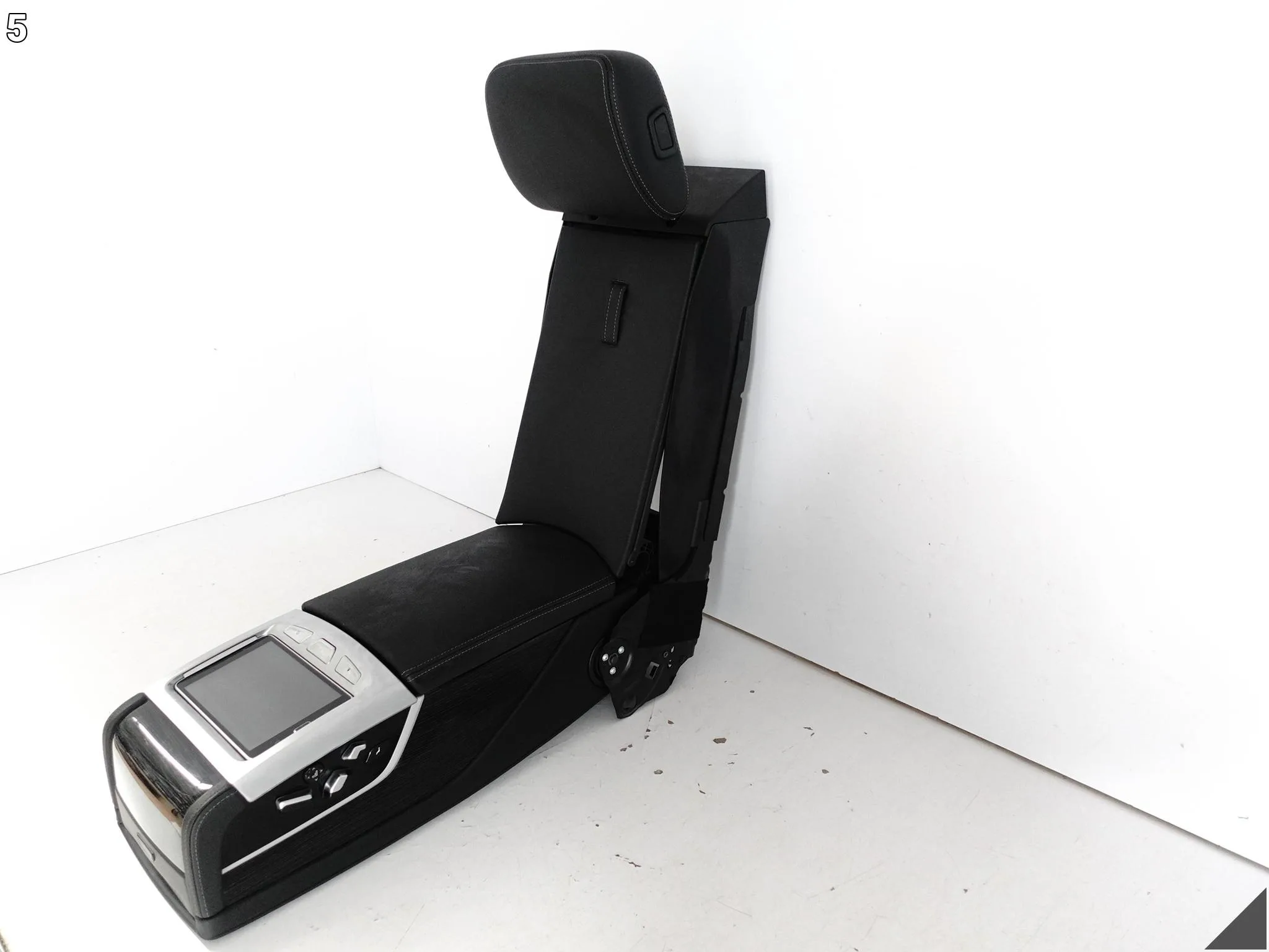 BMW 7 G12 LCI 19-22 KANAPA PODŁOKIETNIK SKÓRA DAKOTA SCHWARZ + TABLET TYŁ 0e181d167bb3bcbcef8647dae12d30c4
