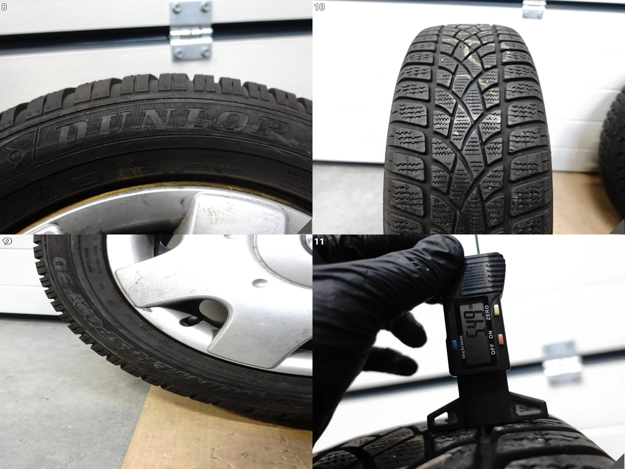AUDI A3 8P0 GOLF FELGI STALOWE + KOŁOPAKI 205/55 2011 ROK DUNLOP 6Jx16 ET50 8b28f2cff6d0dae8ba8b04cdd0bd2390
