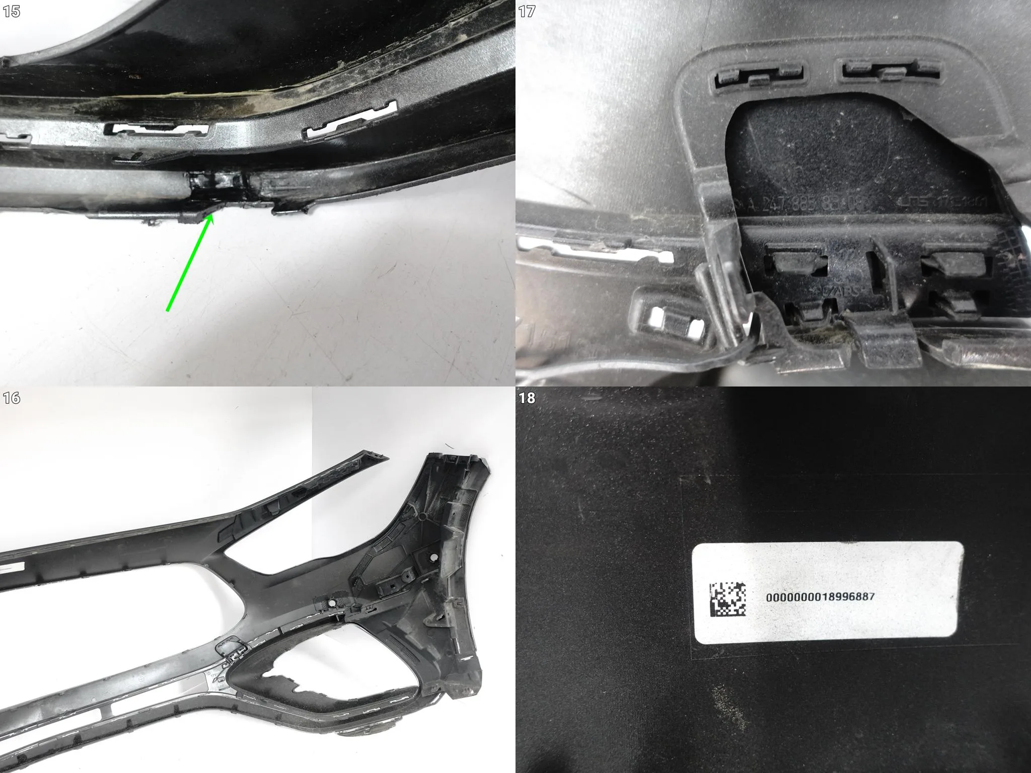 MERCEDES GLA H247 AMG LIFT MOPF 23- ZDERZAK BUMPER PRZÓD (PDC) 9e0a5978b1656dfedb6327f6b98a3813