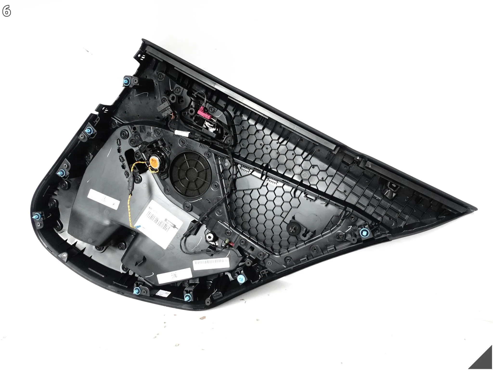 BMW 1 F40 19-24 TAPICERKA POSZYCIE + KLAMKA GŁOŚNIK DRZWI TYŁ LEWA SKÓRA 5e82cec297d36cefaf11ef6d87fcc599