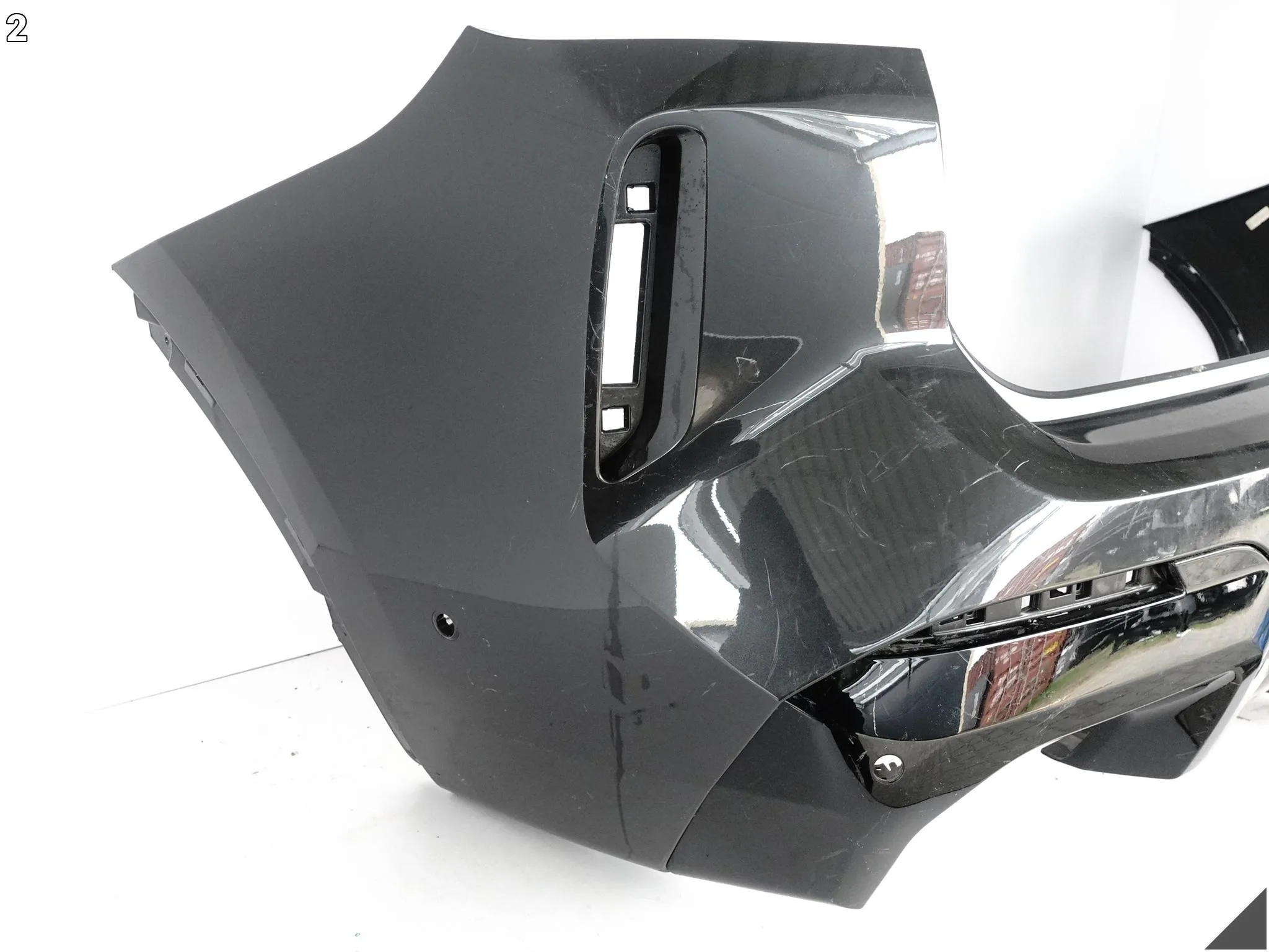 BMW X3 G01 M-PAKIET LCI LIFT 21-24 ZDERZAK BUMPER DYFUZOR TYŁ (6xPDC) 8548b4c654358836a4c5af352a197e81