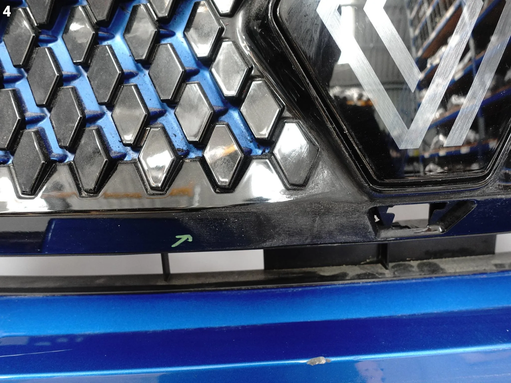 RENAULT RAFALE E-Tech DHN 24- ZDERZAK BUMPER GRILL ATRAPA SPOILER PRZÓD PDC 1339a0288d020e5b354b813bb3ccbae1