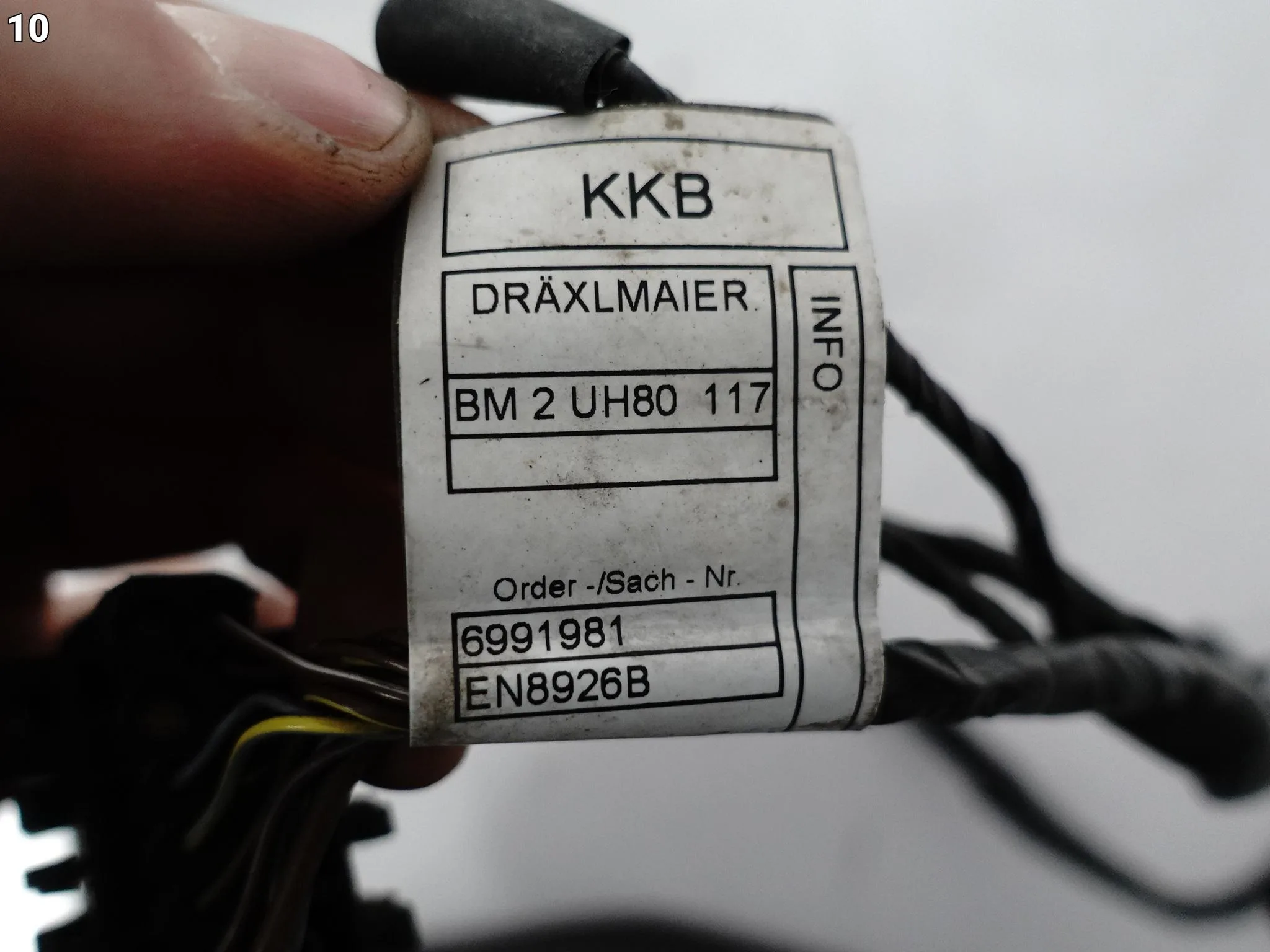 BMW X3M F97 X4M F98 19-21 WIĄZKA INSTALACJA W ZDERZAK PRZÓD 6xPDC 669863e14b1625224c1573d2dd7f56d1