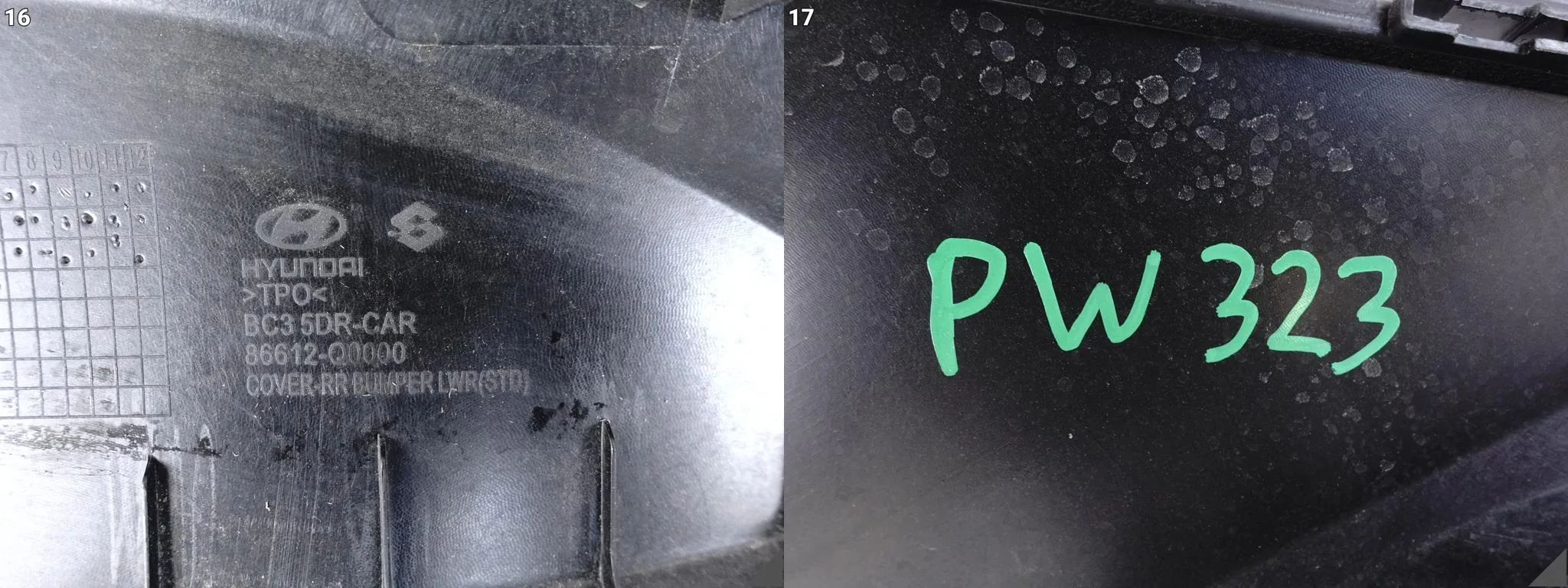 HYUNDAI I20 III 3 2020-2023 SPOILER DOKŁADKA W ZDERZAK TYŁ 86612-Q0000 f31fc781befabec4245088ed9ed91a1d