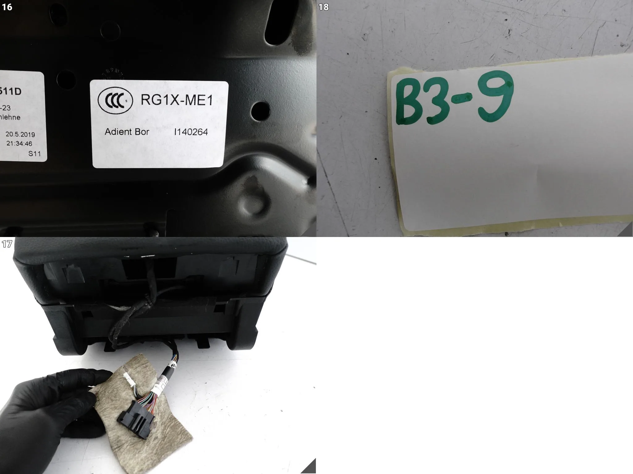 BMW 7 G12 LCI 19-22 KANAPA PODŁOKIETNIK SKÓRA DAKOTA SCHWARZ + TABLET TYŁ 5c6b9d9157805464e103d28c4747cd9a