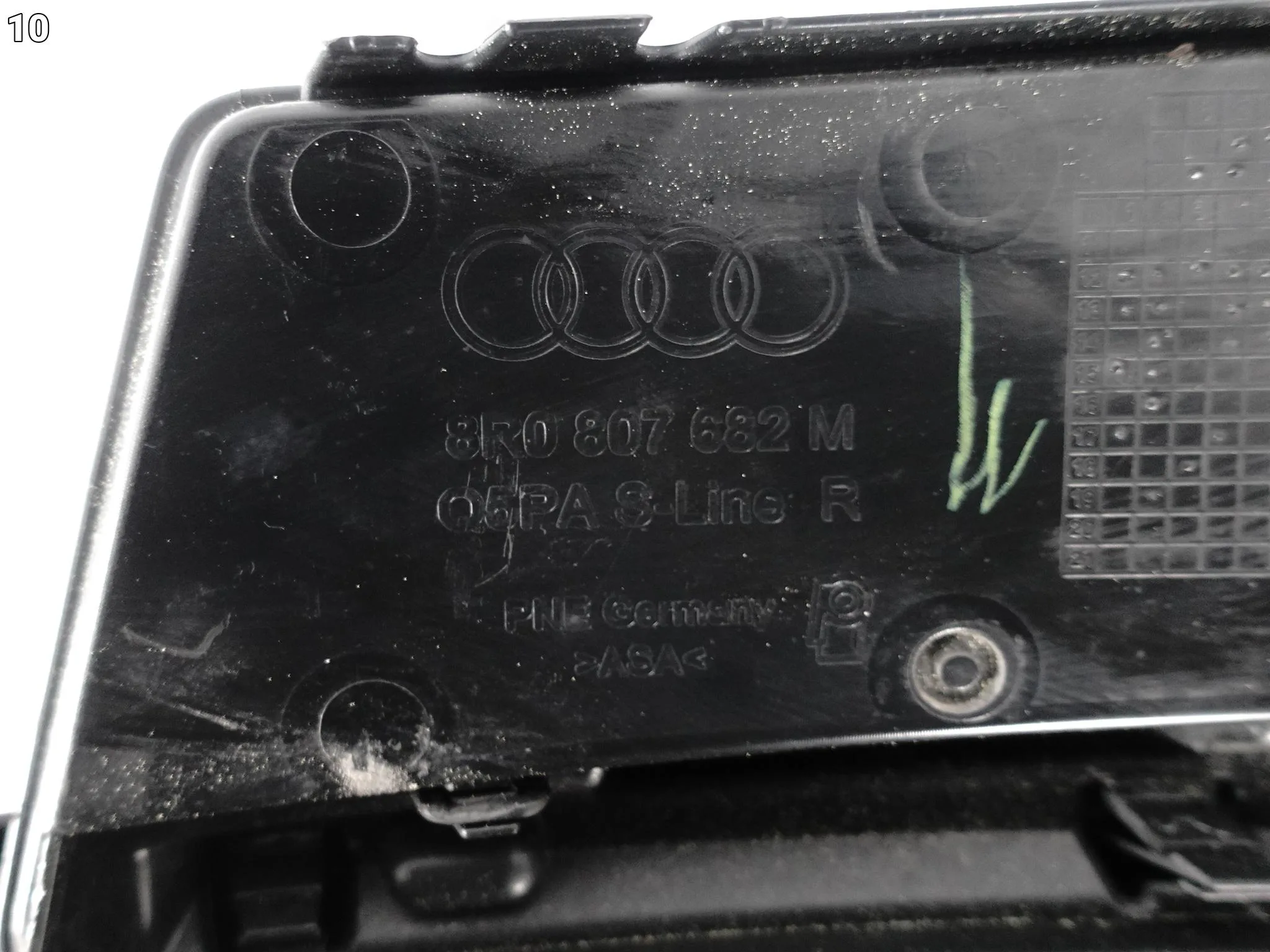 AUDI Q5 S-LINE 8R0 LIFT 12-16 KRATKA ATRAPA WLOT ZDERZAK PRZÓD PRAWA BLACK ce6c66bc5d68da96dcf9d4a1e8f20969