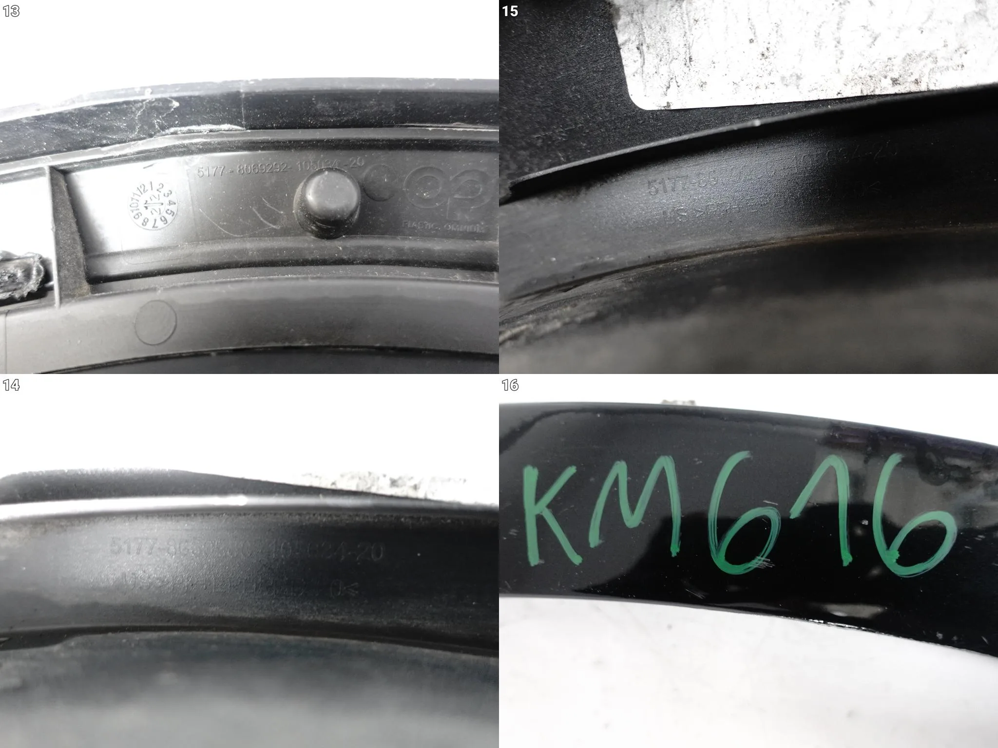 BMW X5 G05 M-PAKIET MSP 18- LCI LISTWA NAKŁADKA NA BŁOTNIK TYŁ PRAWA 20″ 5e41b4126cae517c2a822155b6725147