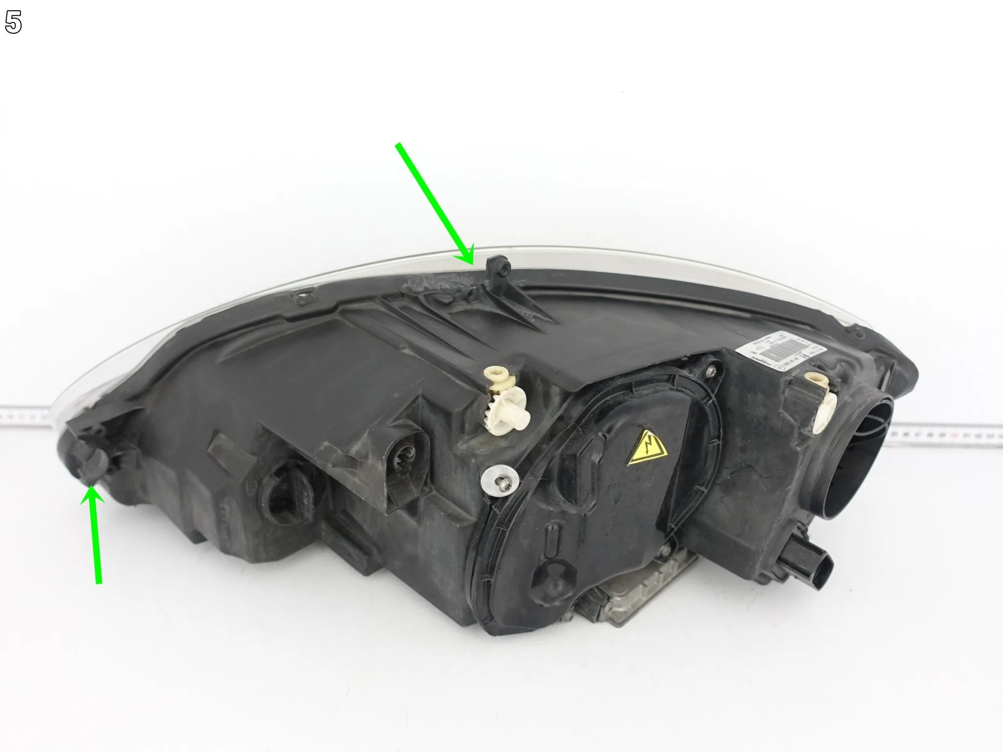 SEAT LEON II 2 CUPRA 5P1 1P1 09-12 LIFT ALTEA LAMPA XENON SKRĘTNY PRAWA EU f2a4a75123ba0030a46440e42f1f50aa