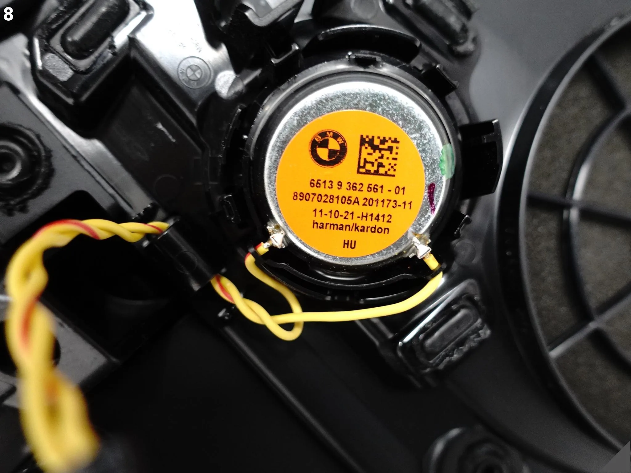 BMW 1 F40 19-24 TAPICERKA POSZYCIE + KLAMKA GŁOŚNIK DRZWI TYŁ LEWA SKÓRA 8e5bfb0ae6d199738394bec7451a5f24
