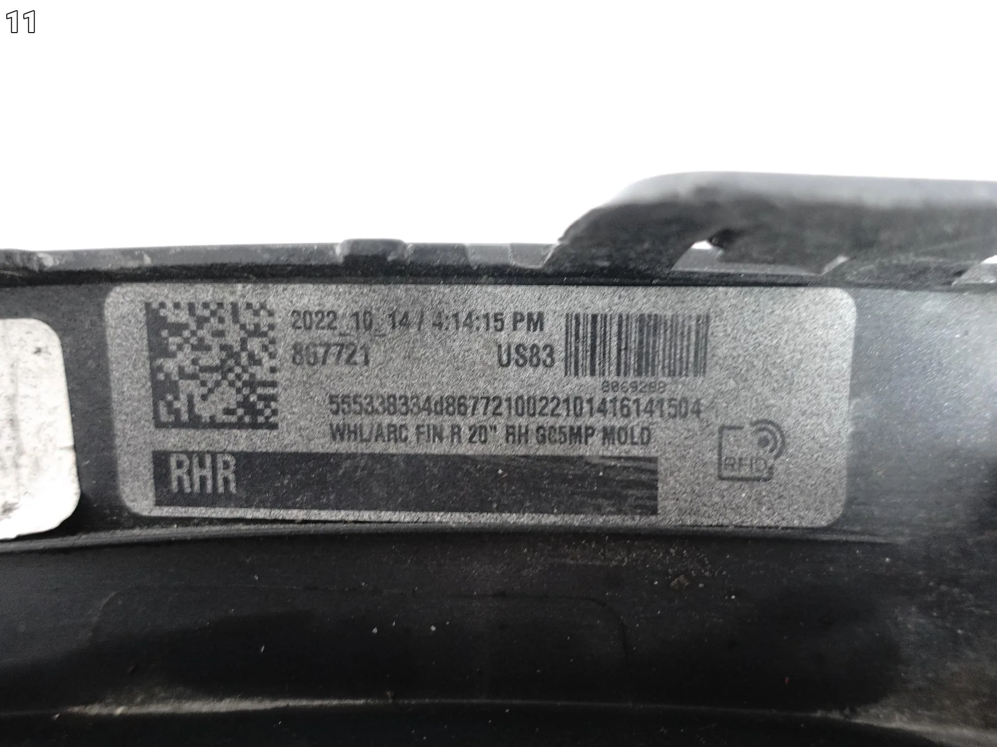 BMW X5 G05 M-PAKIET MSP 18- LCI LISTWA NAKŁADKA NA BŁOTNIK TYŁ PRAWA 20″ 615a204c7826d41399f184f161ef4371