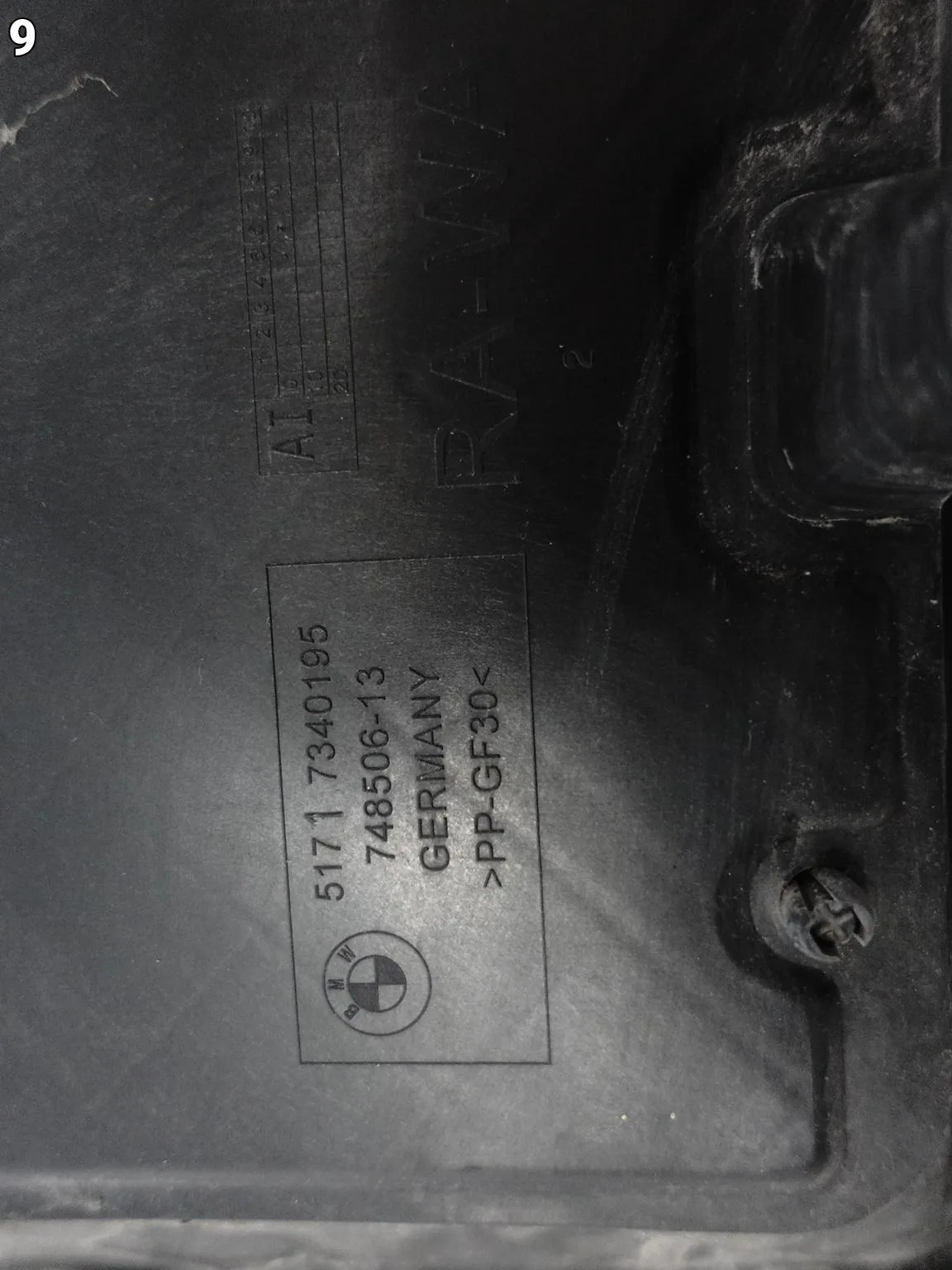 BMW 5 G31 G30 LIFT 17-23 NADKOLE OSŁONA POSZYCIE WNĘKI KOŁA PRZÓD LEWE a1b5c7ec0814ce928f54945660767bcd