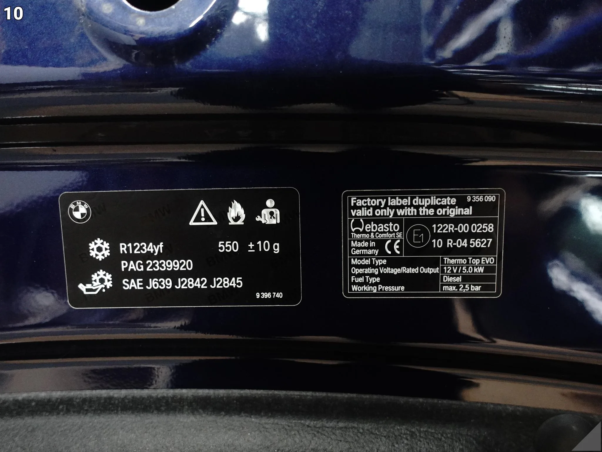 BMW 5 G30 G31 LCI LIFT 17-23 MASKA POKRYWA SILNIKA MEDITERRAN BLAU C10 9a298df8c257dbe2d014f607d6dae235