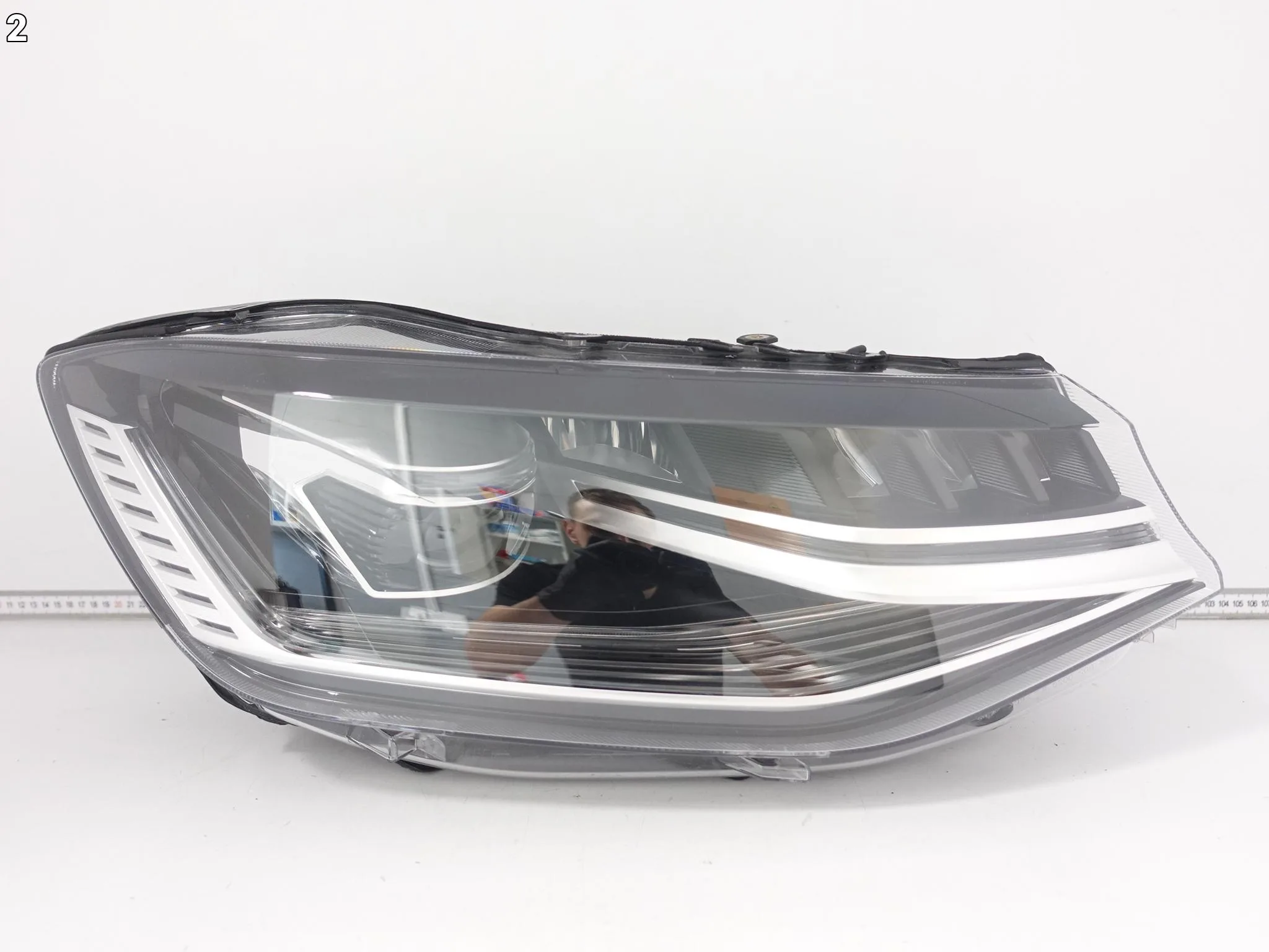 VW CADDY V IV 4 5 2K8 2K7 SB 20- LAMPA FULL LED PRAWA PRZÓD EUROPA + MODUŁ bf9439226dfa5d1083c831dd547cecf6