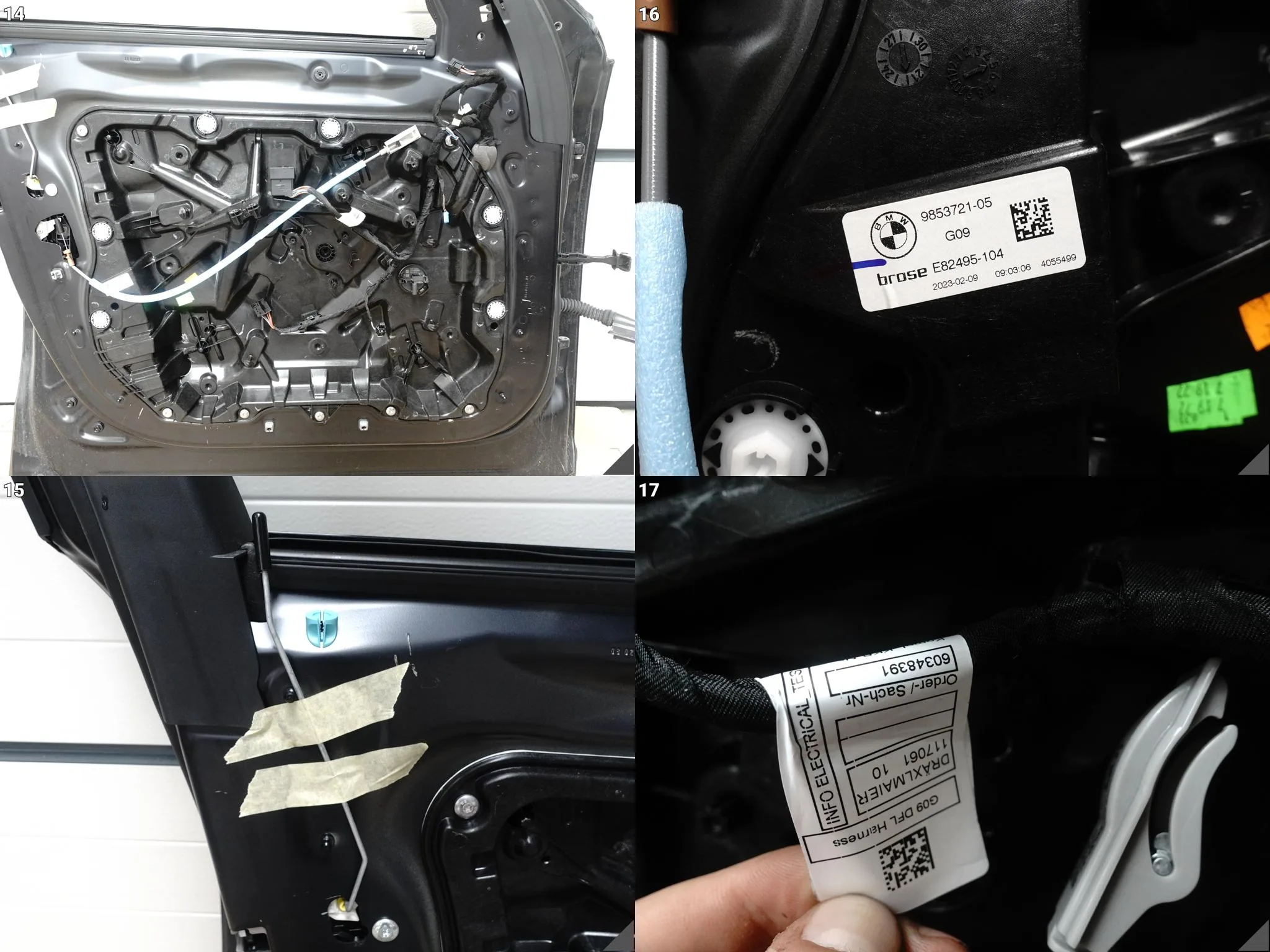 BMW XM G09 XM Label Red 23- DRZWI + SZYBA LISTWY KLAMKA PRZÓD LEWE P95/9 e0aab29d54fa901c141343646e1b4943
