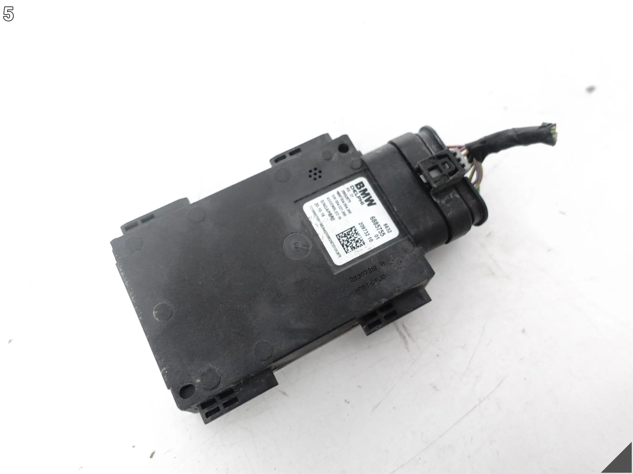 BMW 5 G31 G32 M5 F90 7 G11 G12 X3 G01 X4 G02 MODUŁ RADAR CZUJNIK PASA RUCHU e01d66a08b91ce16528834c7b2a2afa1