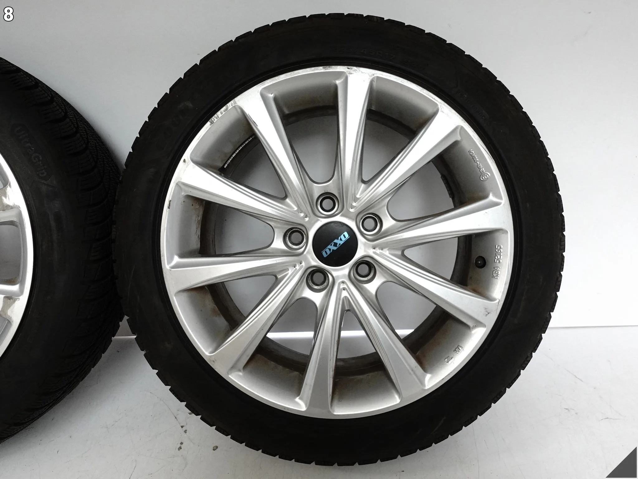 AUDI VW SEAT OXXO FELGI 7,5×17 ET46 5×112 OPONY GOODYEAR 225/45R17 24R 8MM d1afbe008bf790ef592ac788508a36fc