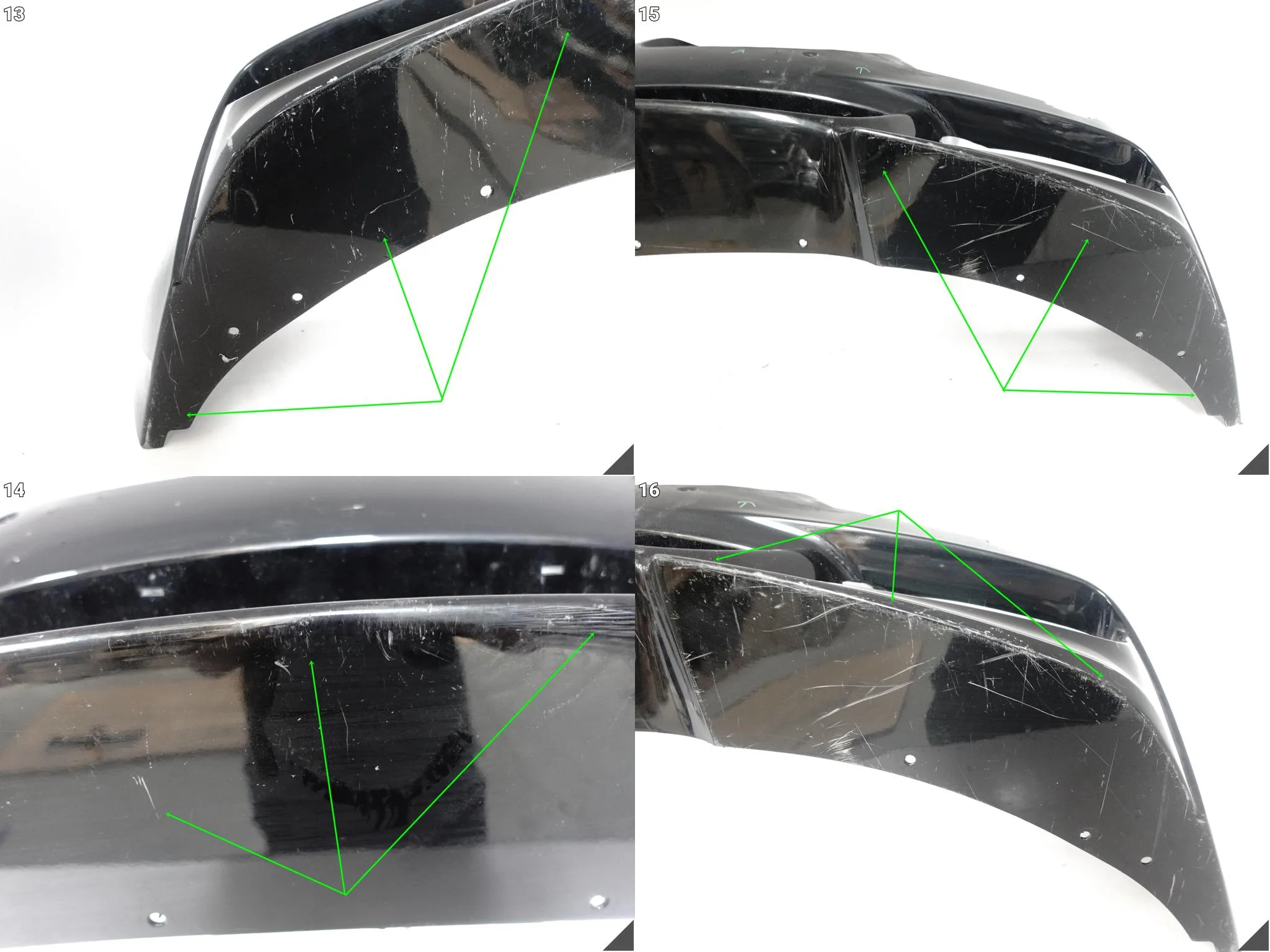 BMW 6 F12 F13 F06 M-PAKIET MSP LCI 10-18 ZDERZAK PRZÓD ( SPRYSKI 4xPDC ) 589da015050bae796e5e16648c30a337
