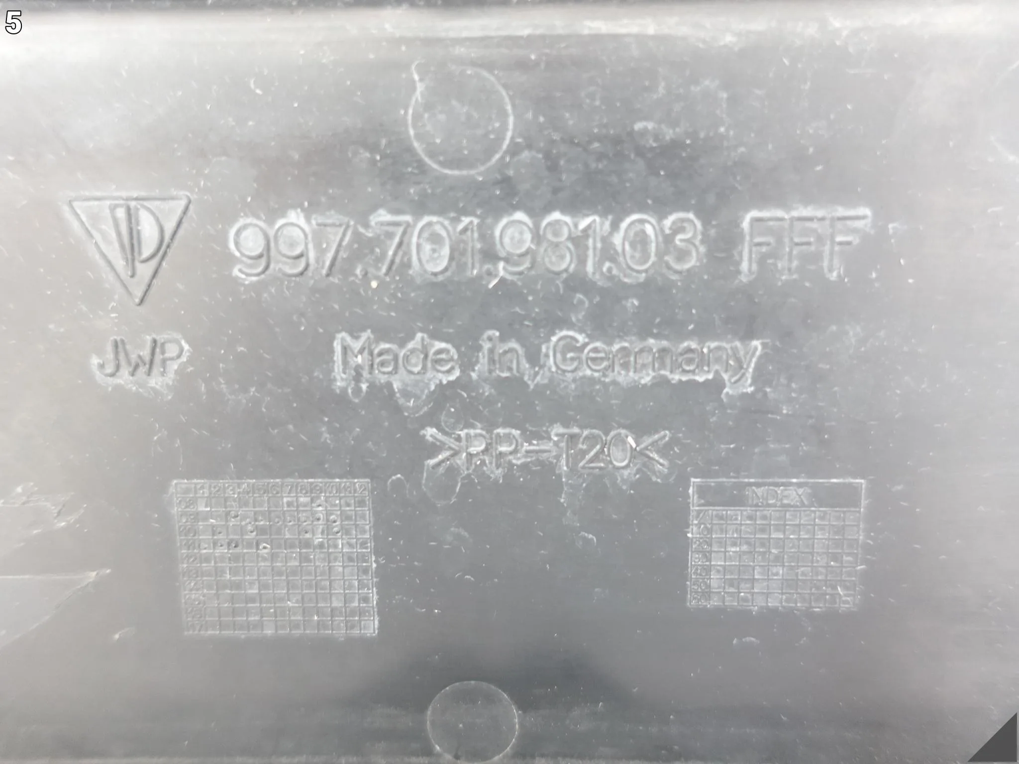 PORSCHE 911 997 LIFT 08-12 RAMKA PODKŁADKA TABLICY REJESTRACYJNEJ PRZÓD 214a458ec440f2787b8d6cb6c257a05f