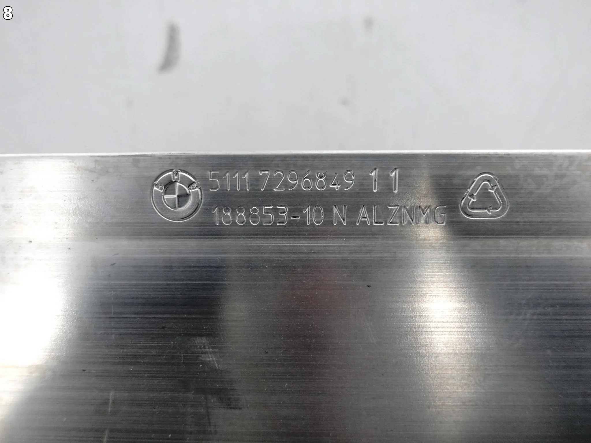 BMW i3 I01 i3S LCI LIFT 13-22 BELKA WSPORNIK W ZDERZAK PRZÓD b48df265fd330134a682029cecc9d3f6